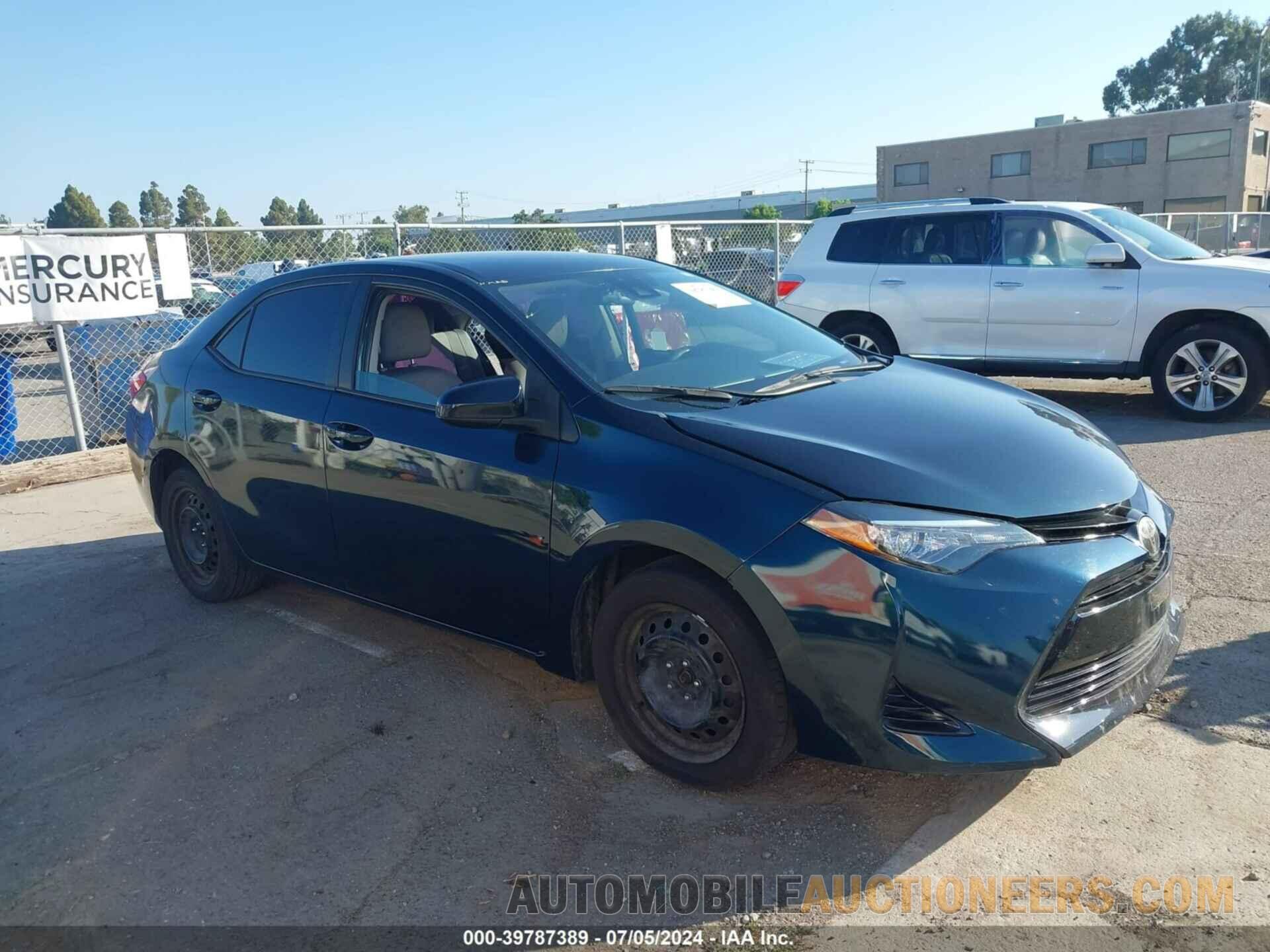 2T1BURHEXJC003237 TOYOTA COROLLA 2018