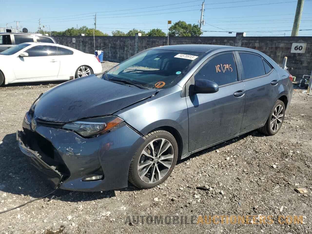 2T1BURHEXJC020765 TOYOTA COROLLA 2018