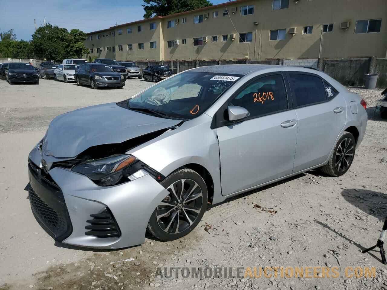 2T1BURHEXKC222183 TOYOTA COROLLA 2019