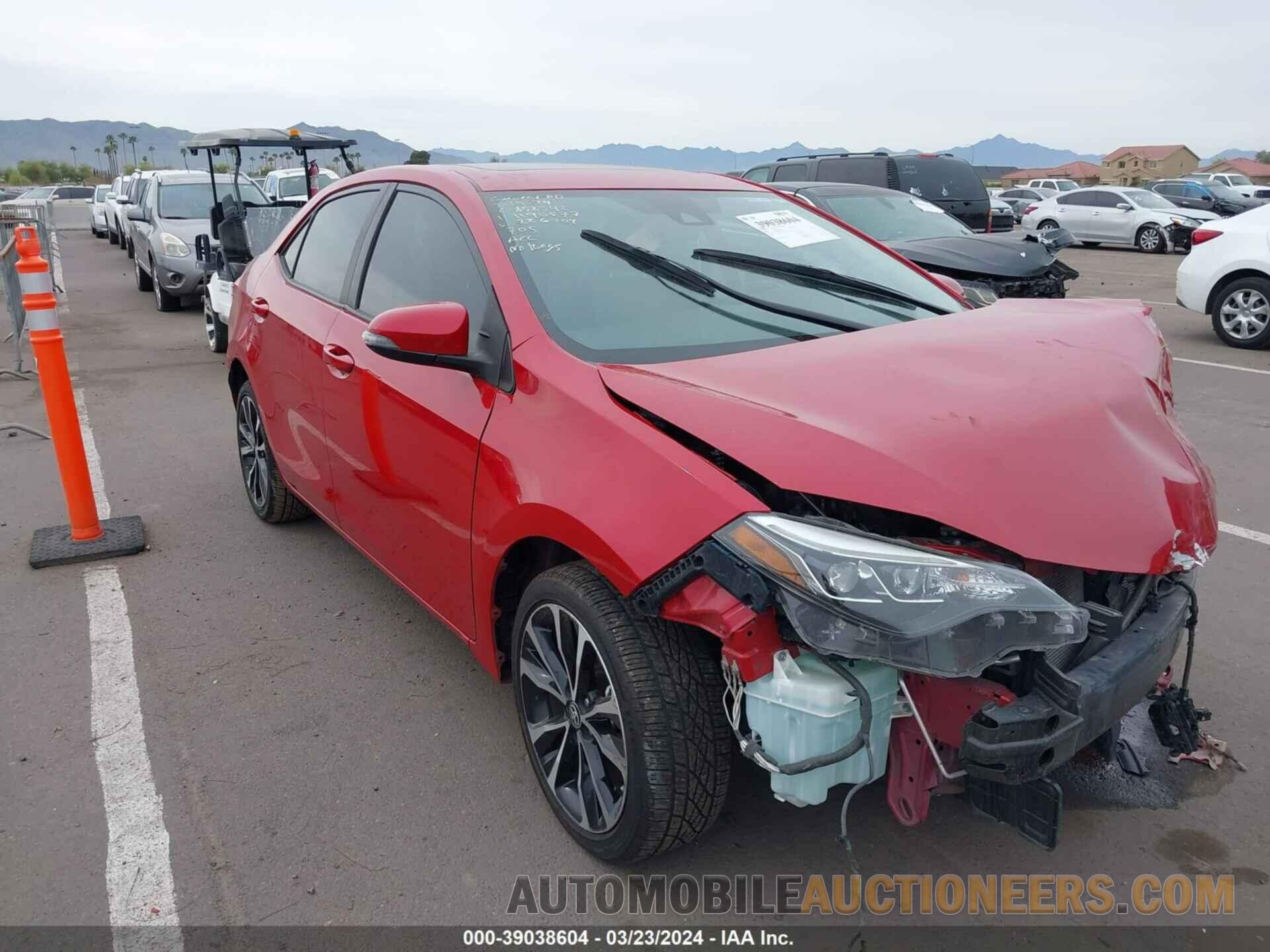 2T1BURHEXKC226704 TOYOTA COROLLA 2019