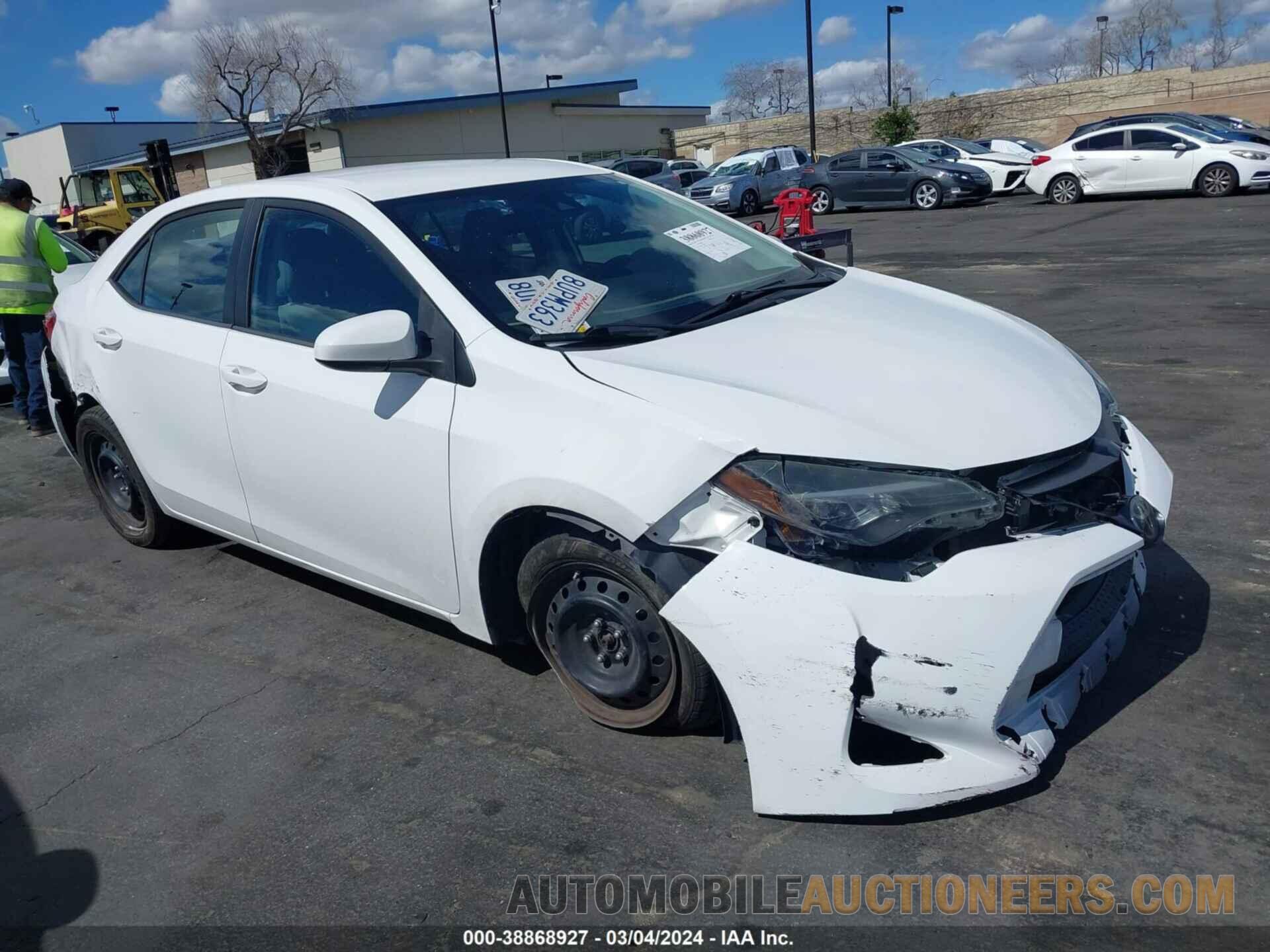 2T1BURHEXKC232244 TOYOTA COROLLA 2019