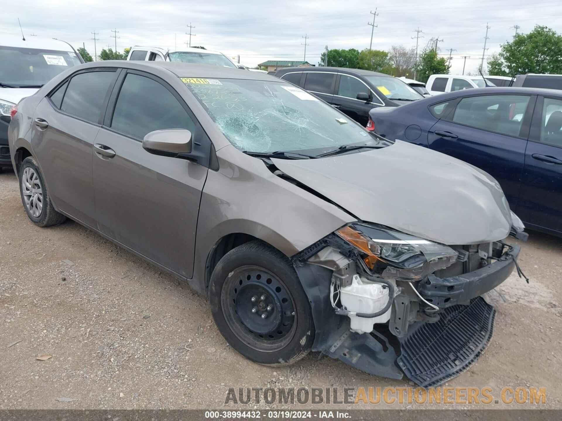 2T1BURHEXKC238738 TOYOTA COROLLA 2019