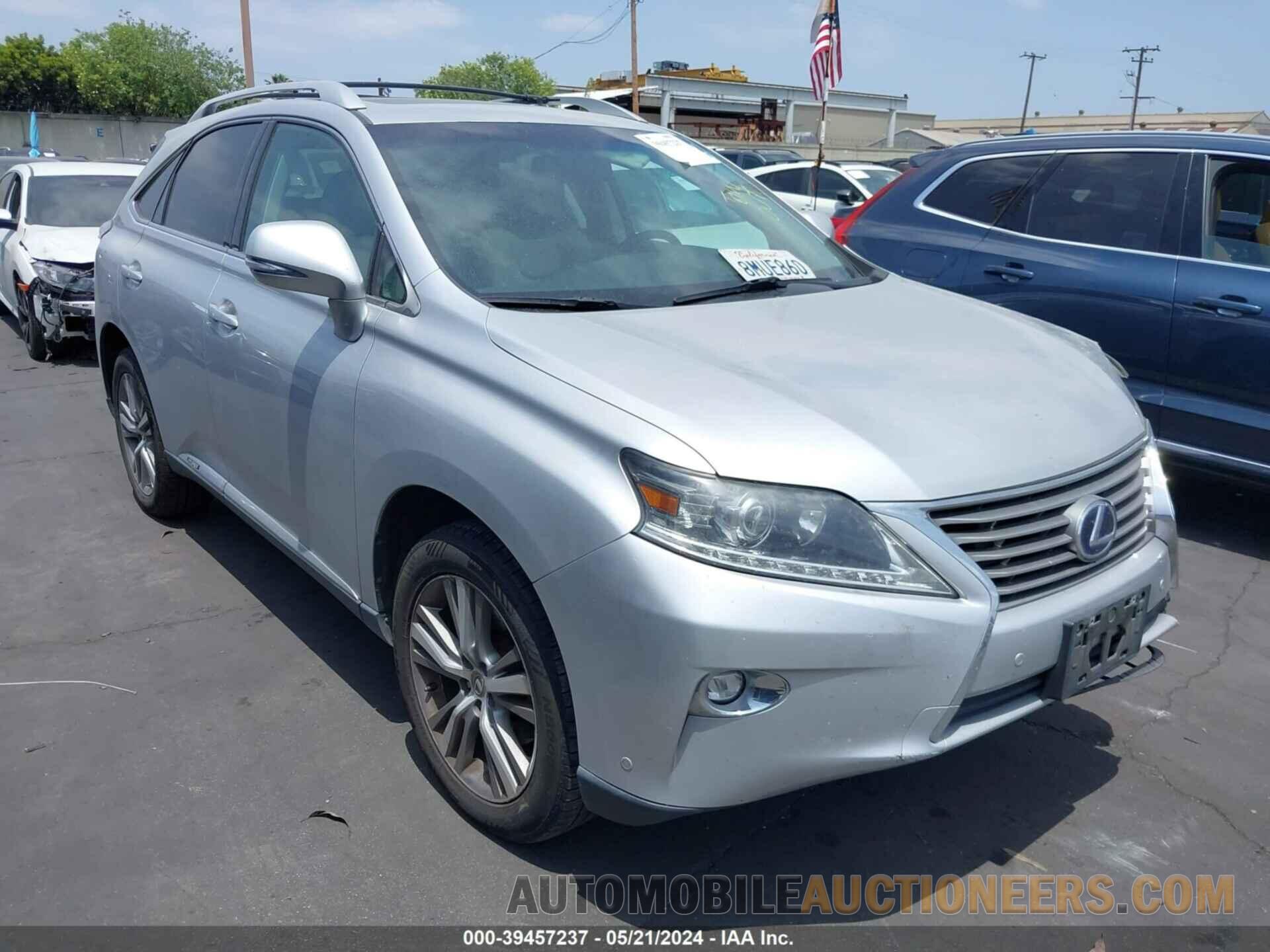 2T2BC1BA1FC006766 LEXUS RX 450H 2015