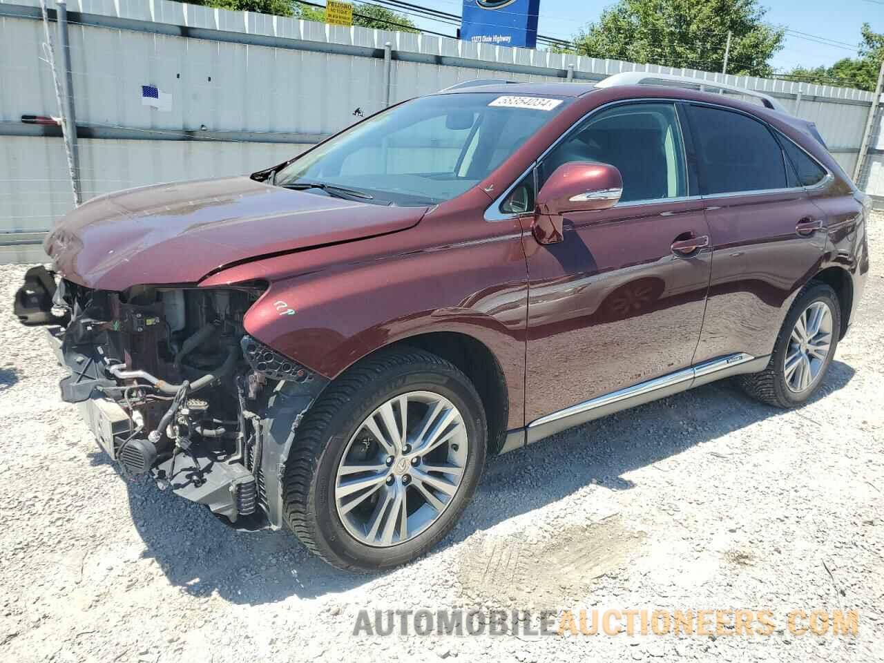 2T2BC1BA1FC010297 LEXUS RX450 2015