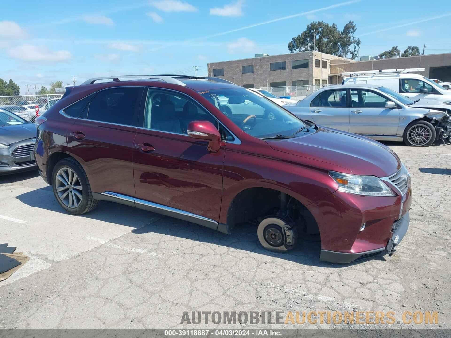 2T2BC1BA2FC002287 LEXUS RX 2015