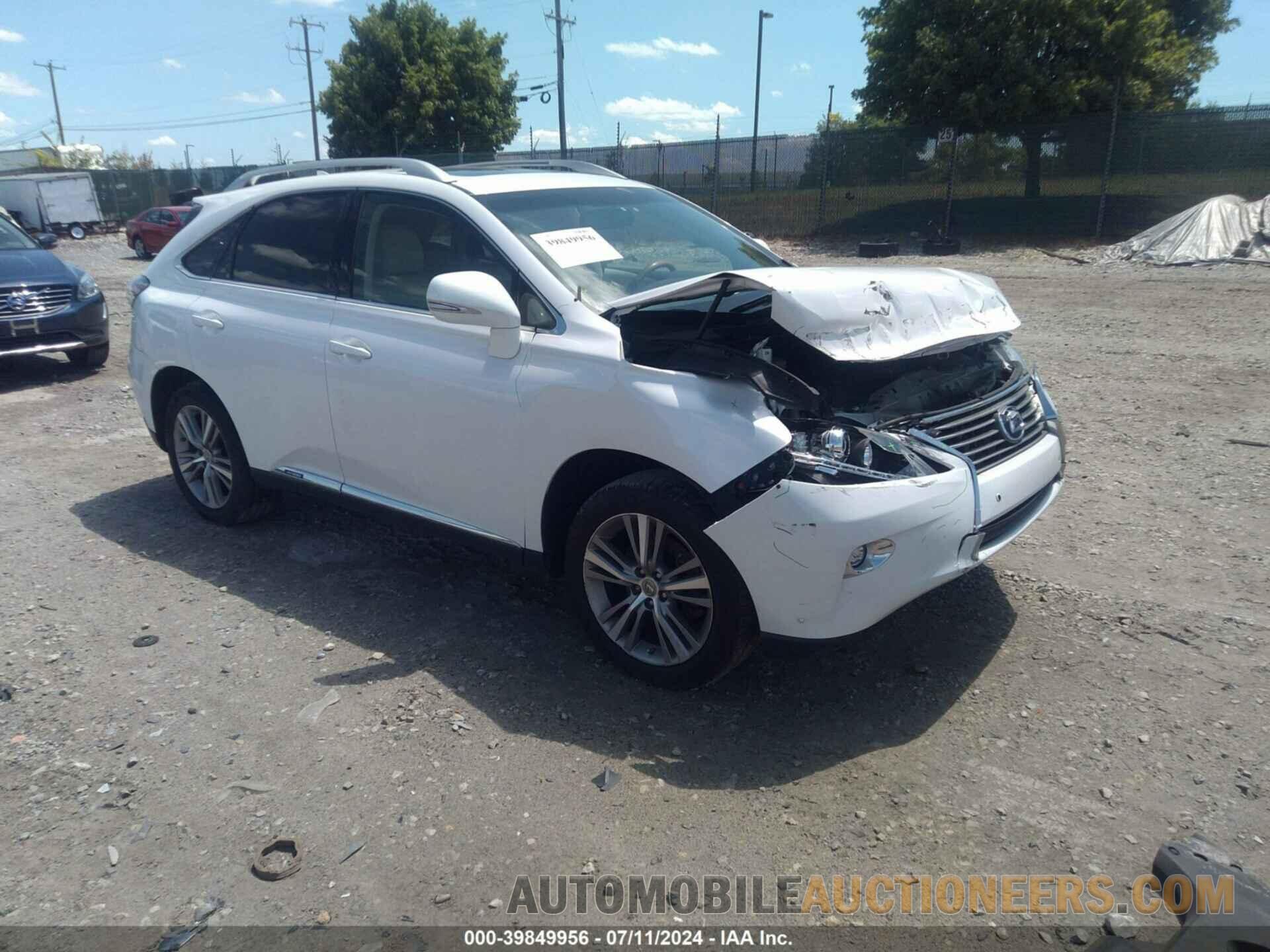 2T2BC1BA2FC005514 LEXUS RX 450H 2015