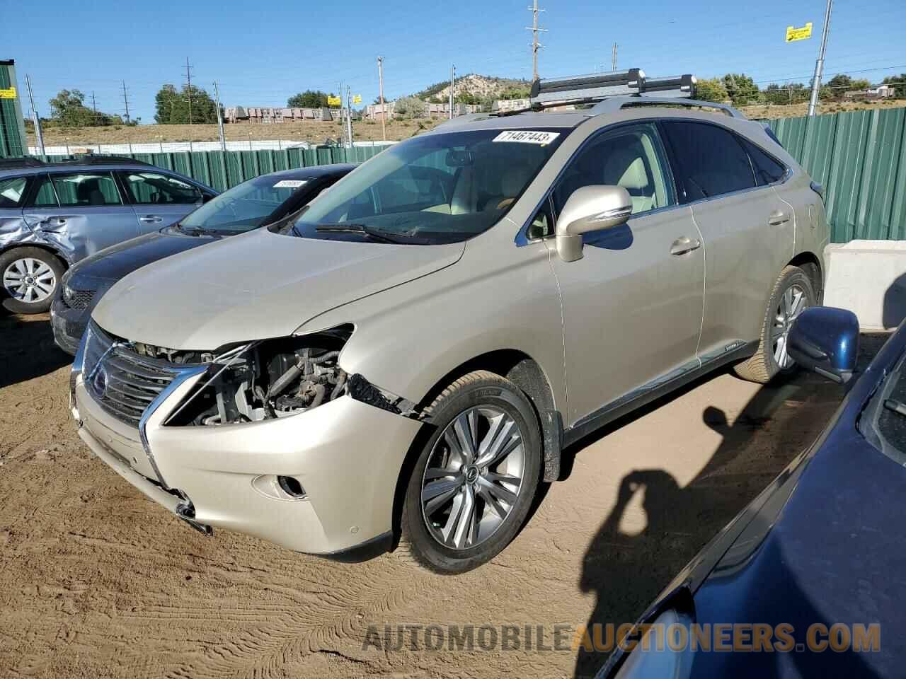 2T2BC1BA4FC002212 LEXUS RX450 2015