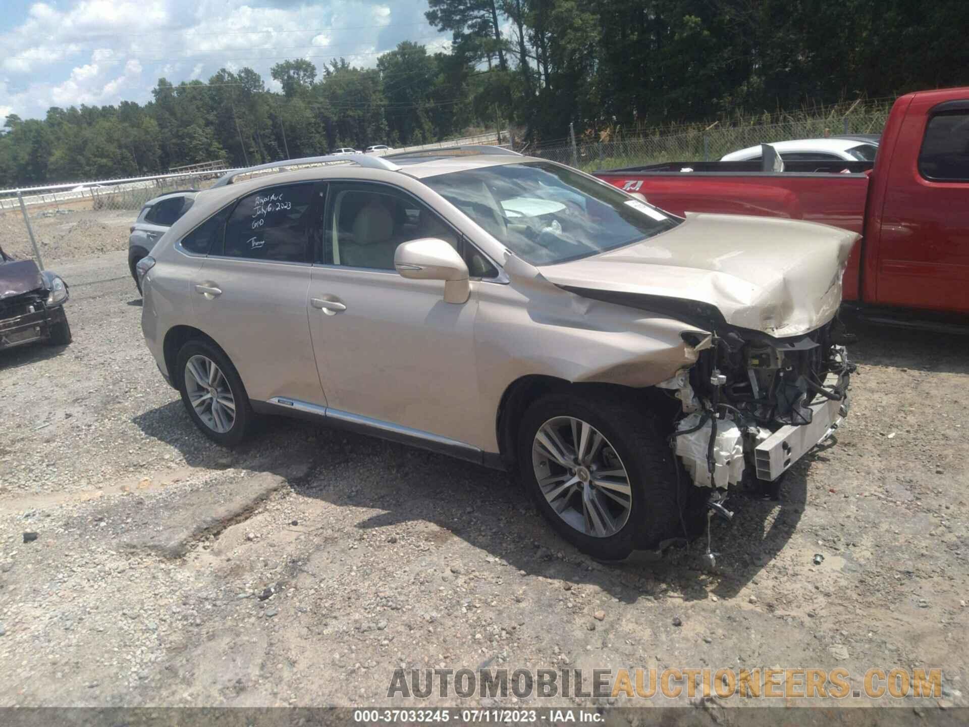 2T2BC1BA4FC010309 LEXUS RX 450H 2015