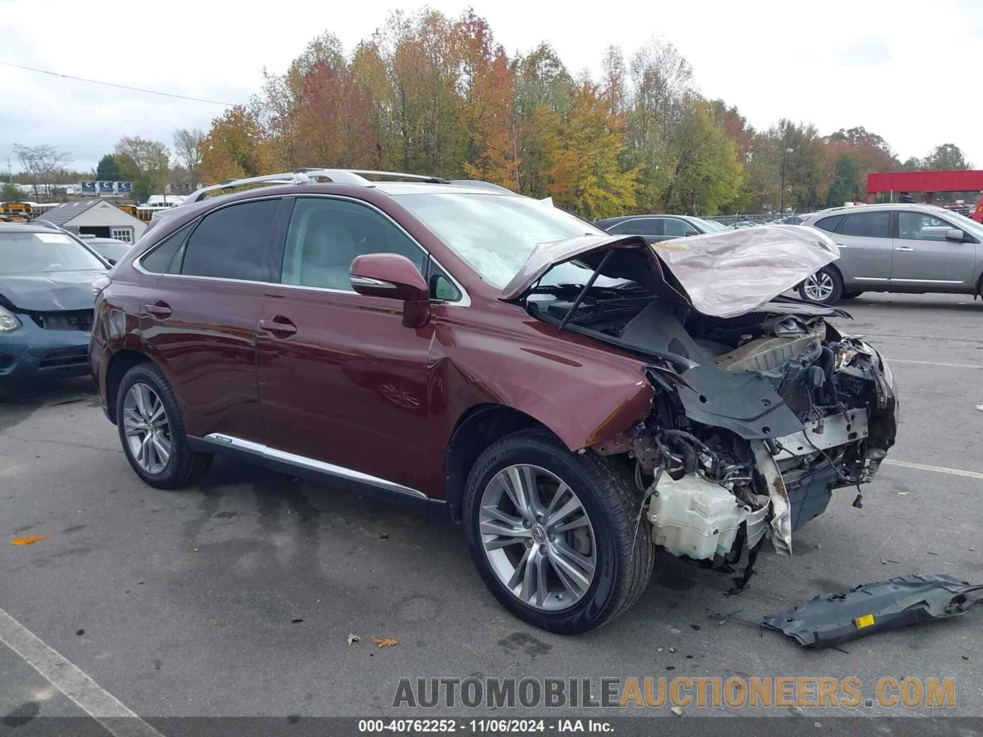 2T2BC1BA5FC006320 LEXUS RX 2015