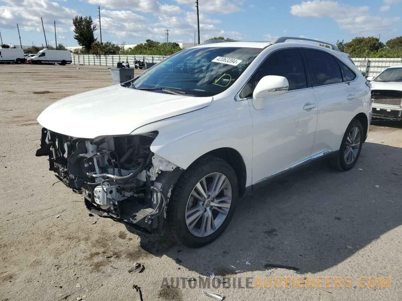 2T2BC1BA7FC002897 LEXUS RX450 2015