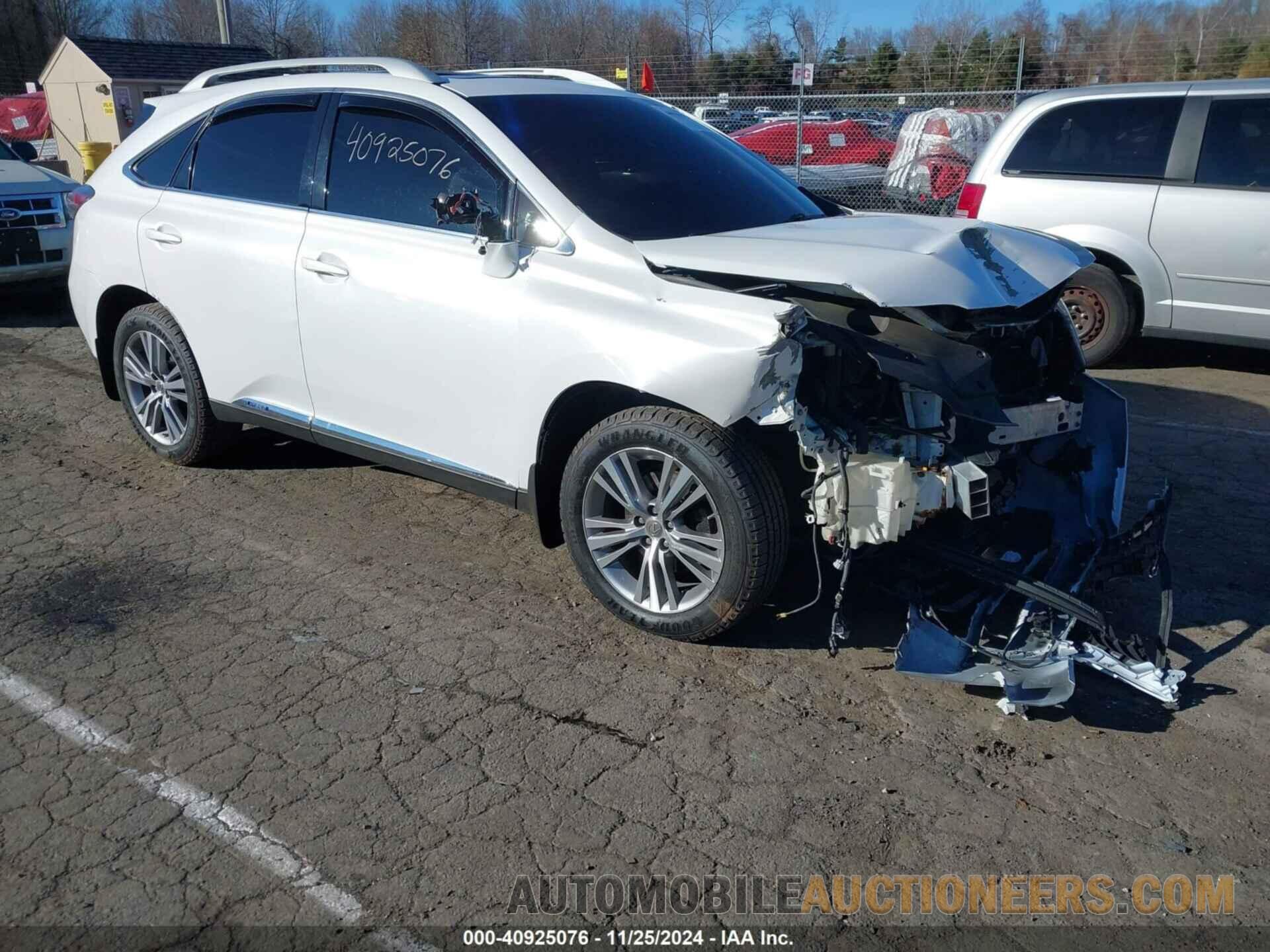 2T2BC1BA7FC004519 LEXUS RX 450H 2015