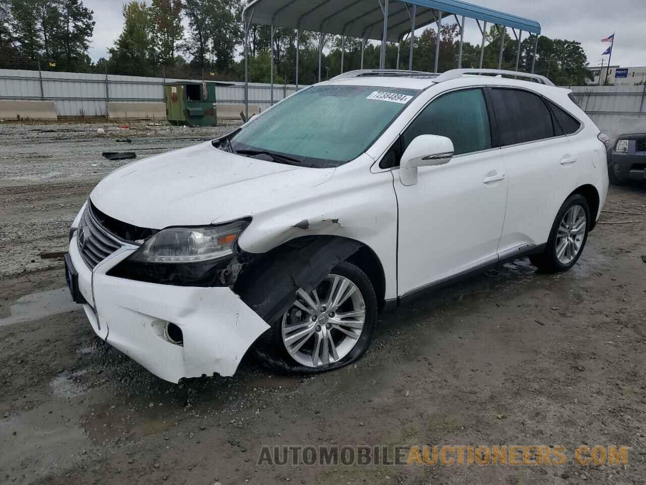 2T2BC1BA8FC001872 LEXUS RX450 2015