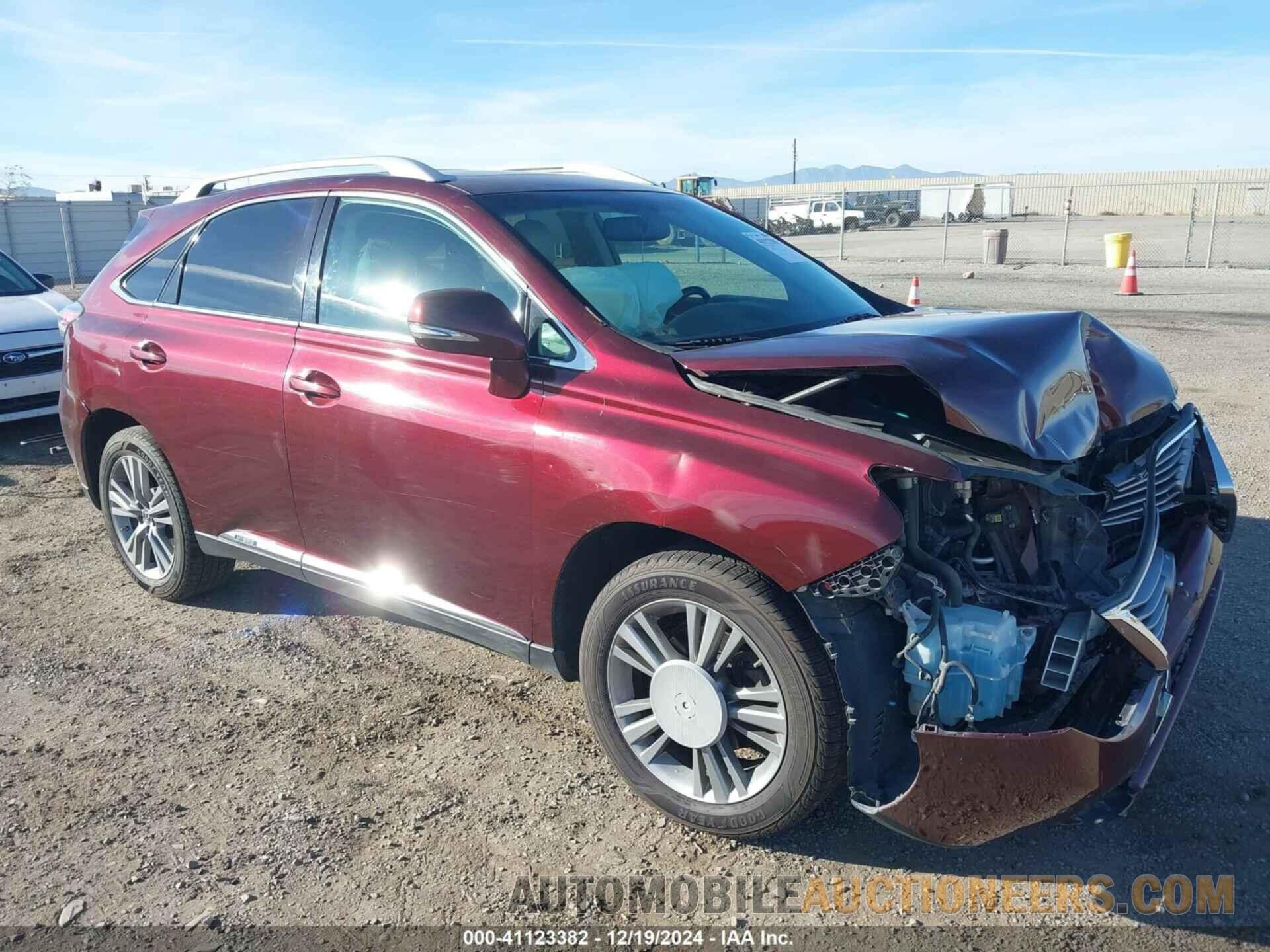 2T2BC1BA8FC007509 LEXUS RX 450H 2015