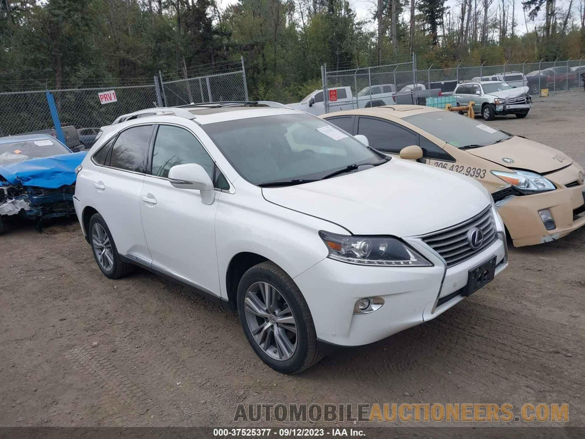 2T2BC1BA9FC010449 LEXUS RX 2015