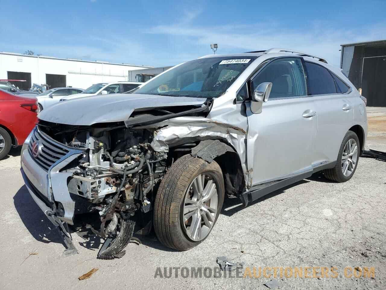 2T2BC1BAXFC006037 LEXUS RX450 2015