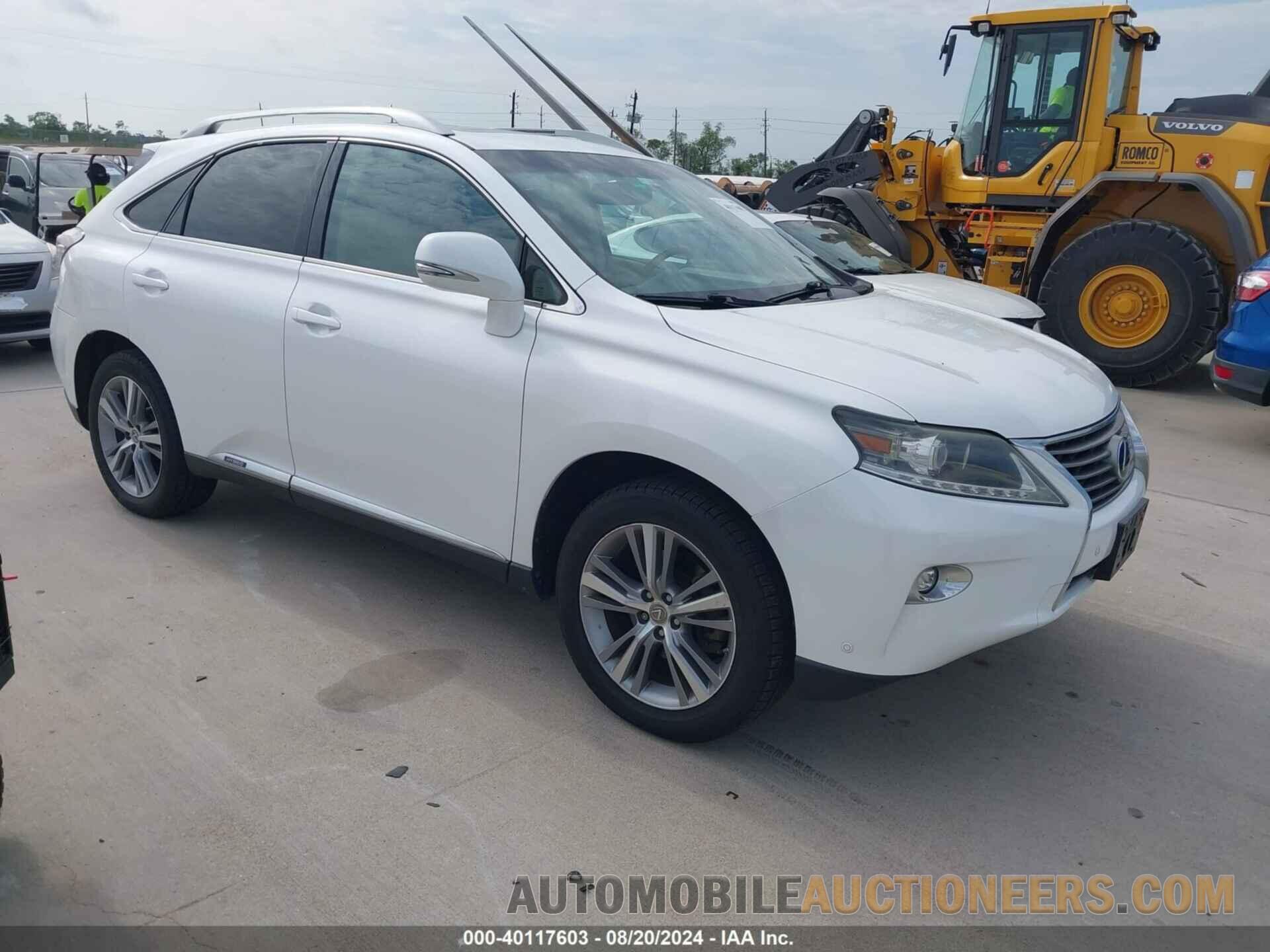 2T2BC1BAXFC006877 LEXUS RX 450H 2015