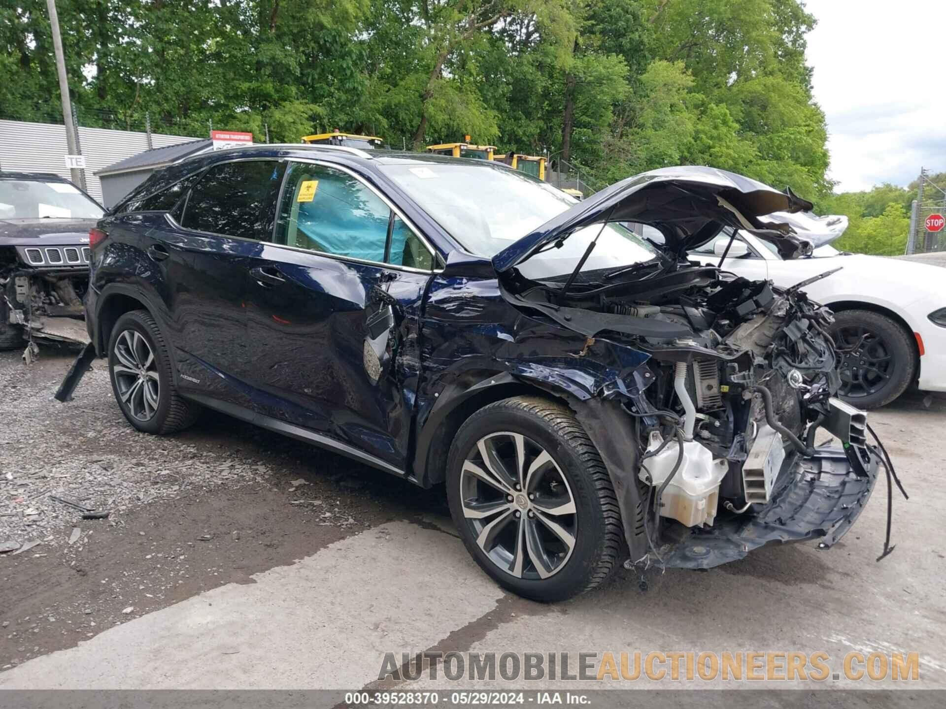 2T2BGMCA0GC008126 LEXUS RX 450H 2016