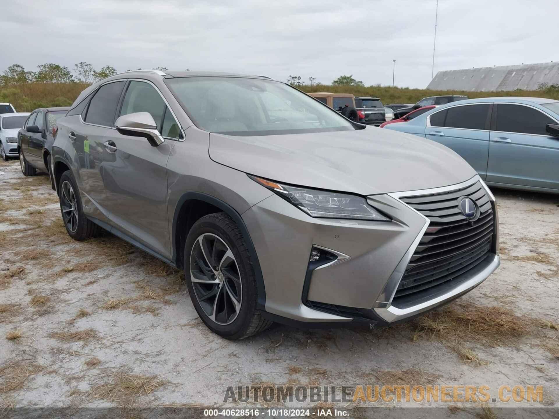 2T2BGMCA0HC010119 LEXUS RX 450H 2017