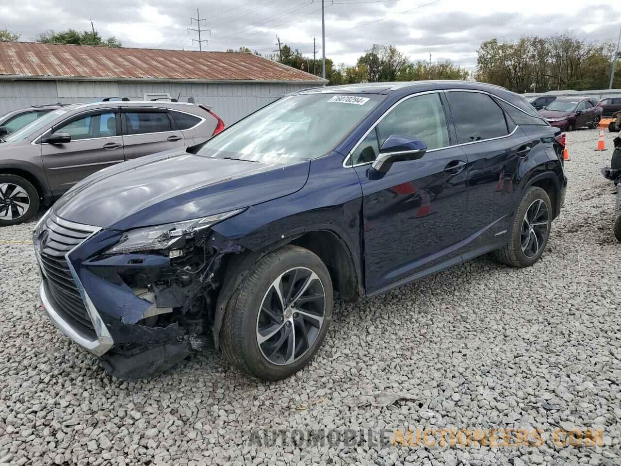 2T2BGMCA0HC010508 LEXUS RX450 2017