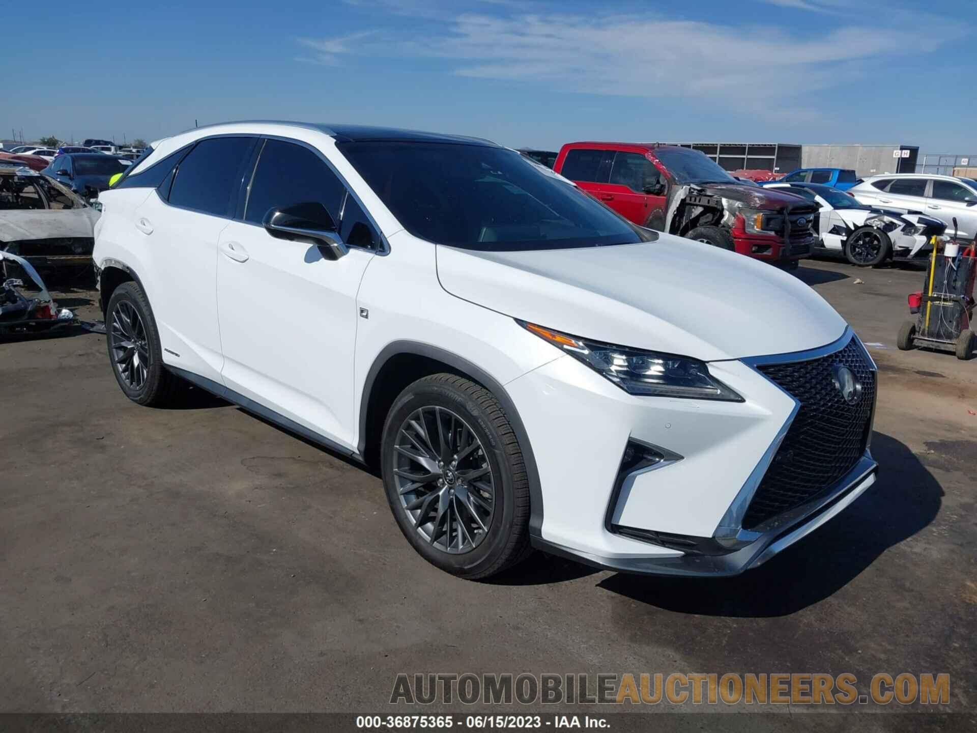 2T2BGMCA0HC014865 LEXUS RX 2017