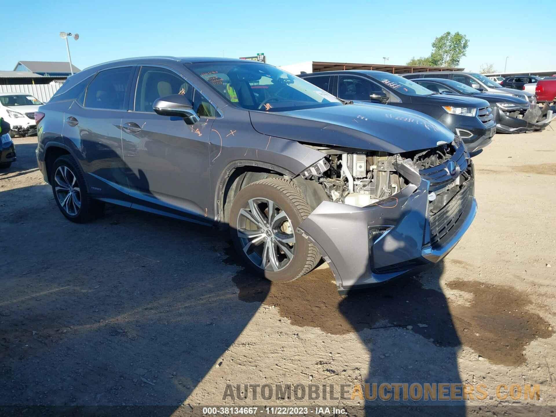 2T2BGMCA0JC027220 LEXUS RX 450H 2018