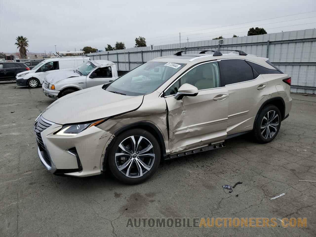 2T2BGMCA0KC033116 LEXUS RX450 2019