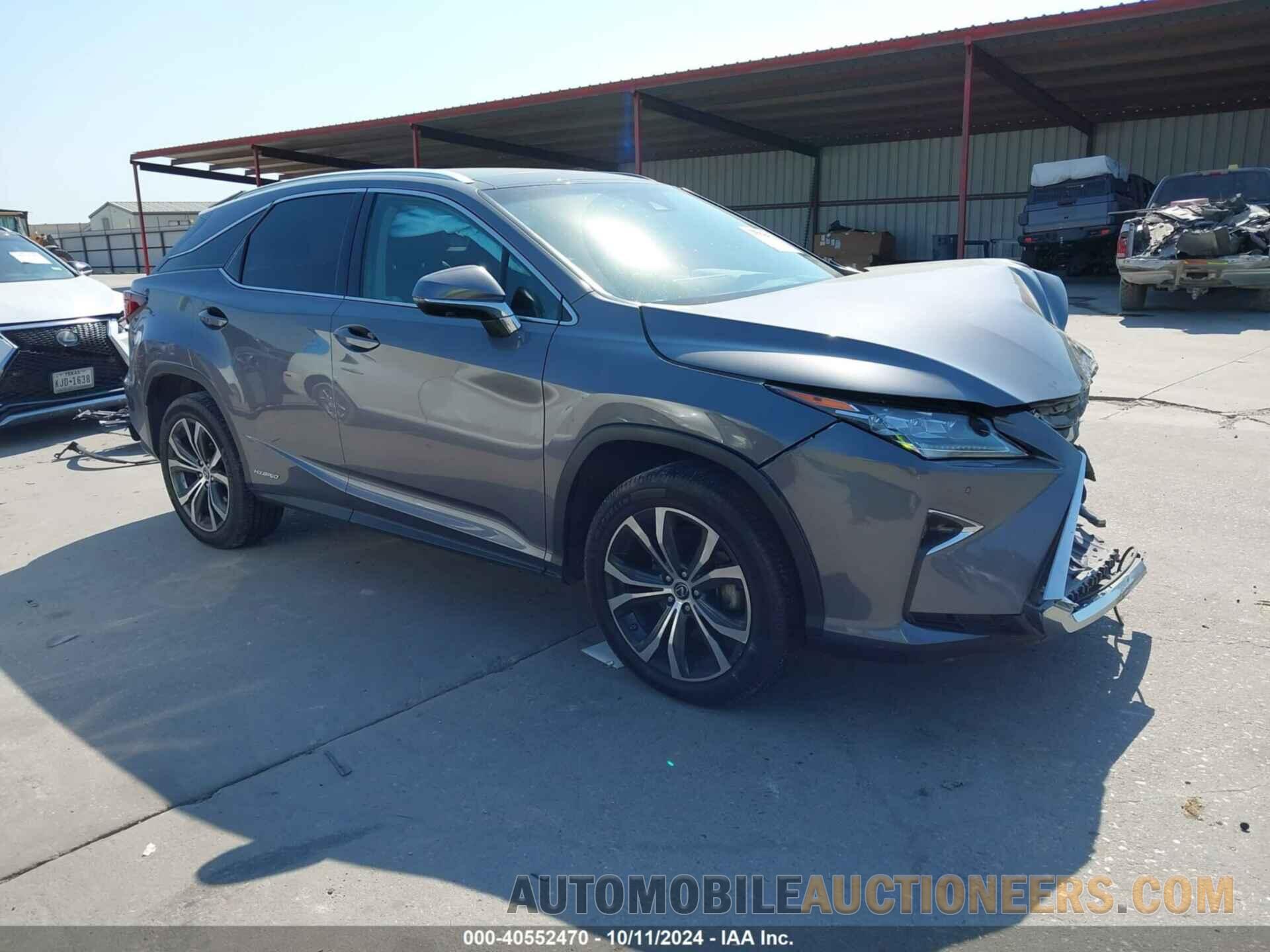 2T2BGMCA0KC034802 LEXUS RX 450H 2019