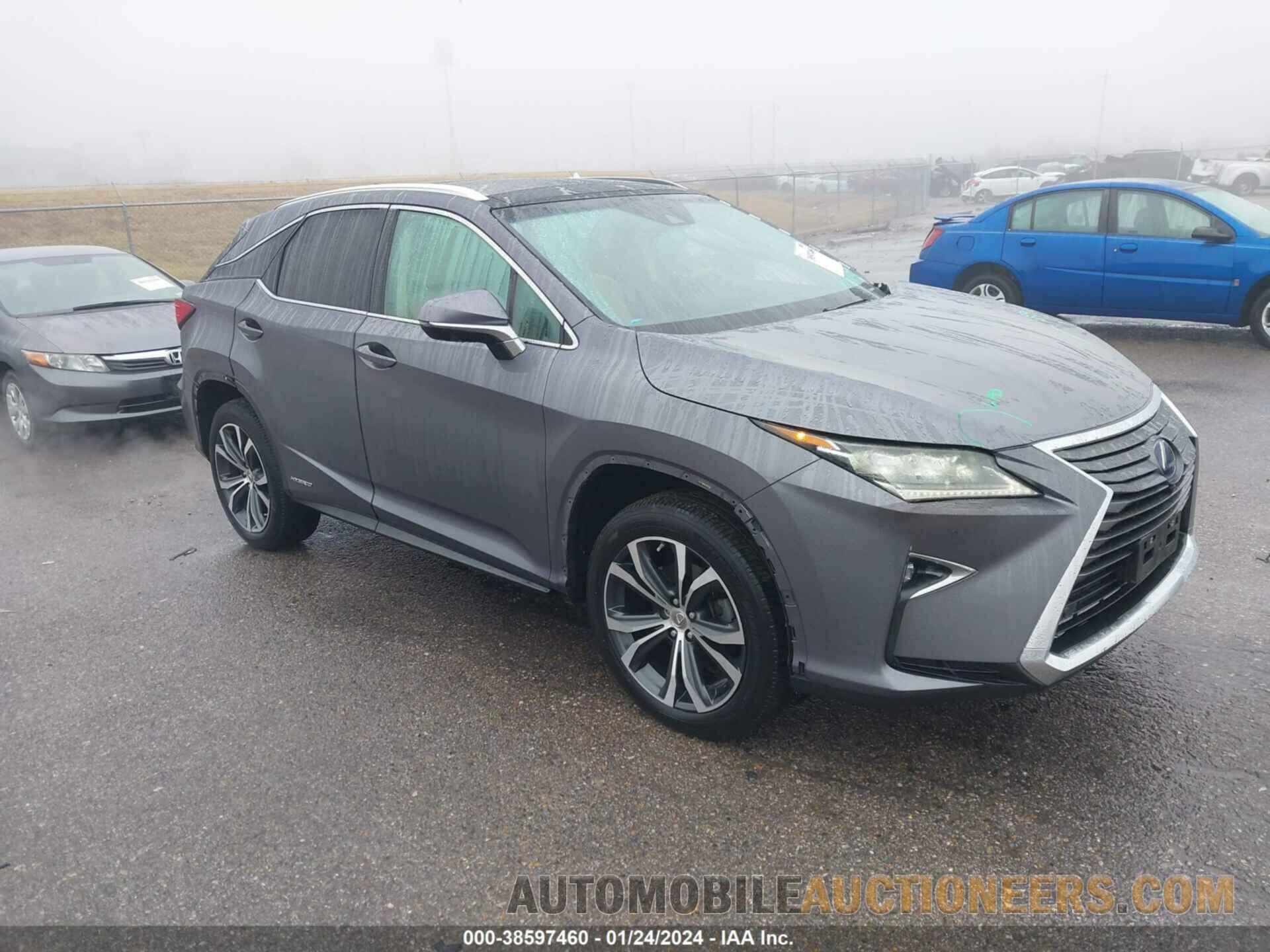 2T2BGMCA1GC002982 LEXUS RX 450H 2016