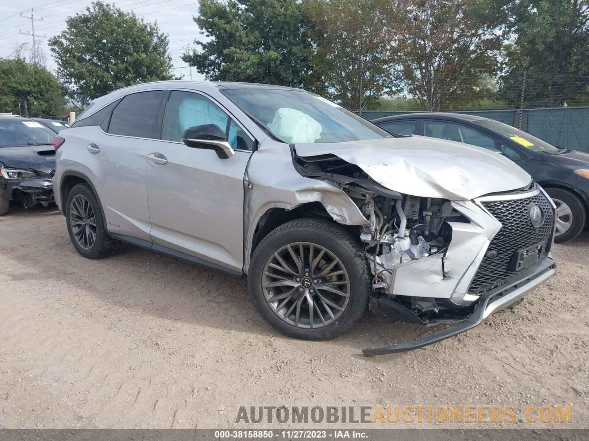 2T2BGMCA1KC034100 LEXUS RX 2019