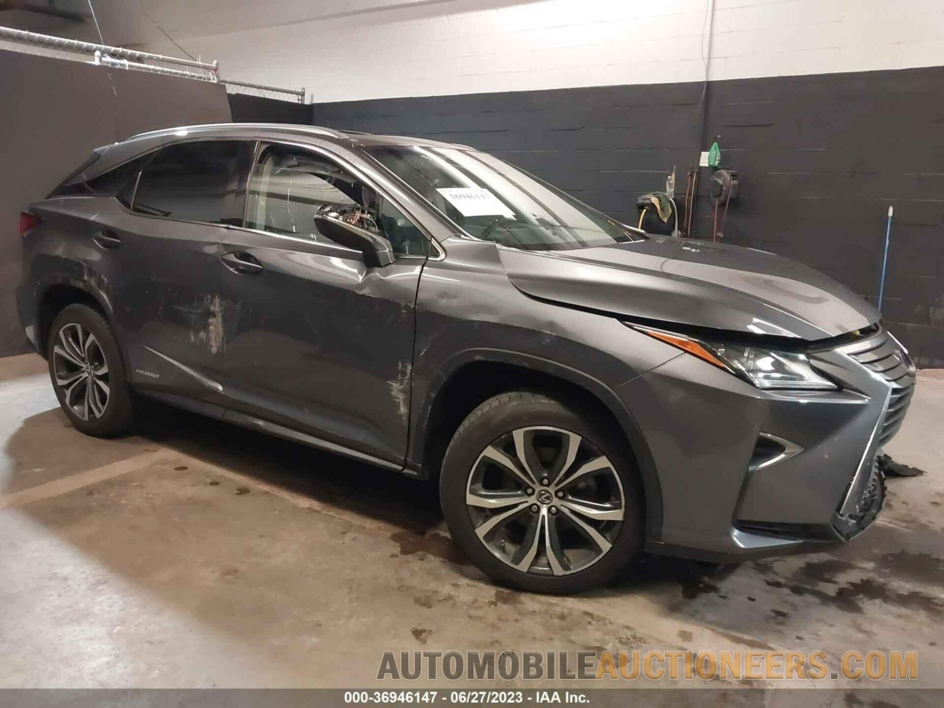 2T2BGMCA1KC036932 LEXUS RX 2019