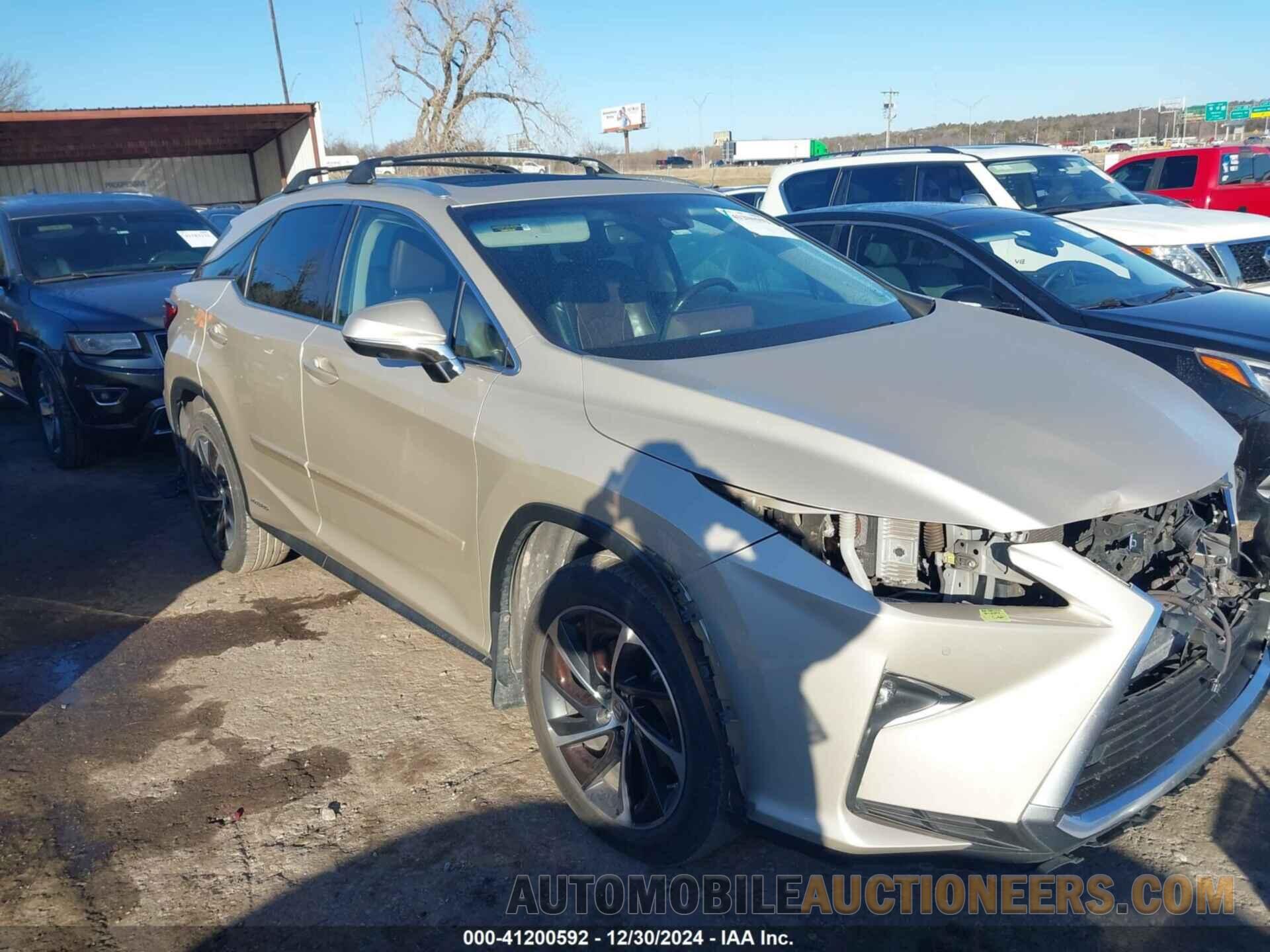 2T2BGMCA2HC013703 LEXUS RX 450H 2017