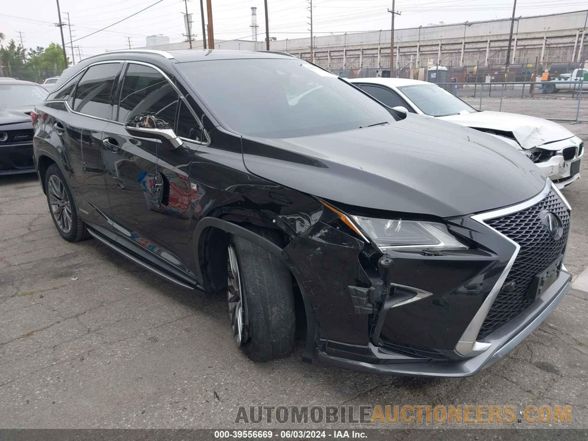 2T2BGMCA2KC032937 LEXUS RX 2019