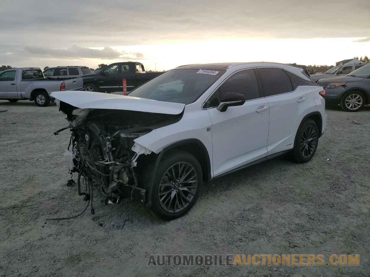 2T2BGMCA3GC002224 LEXUS RX450 2016