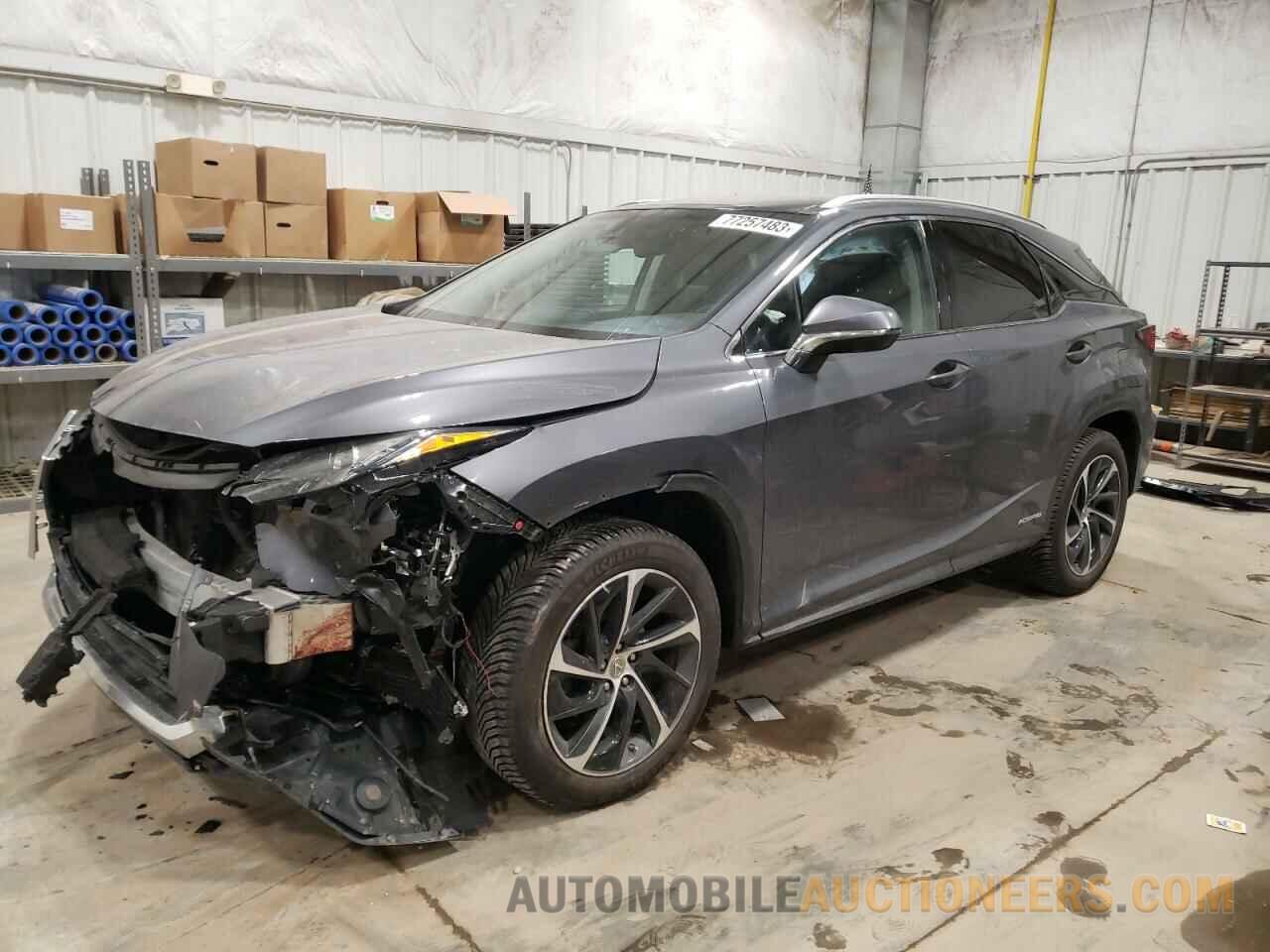 2T2BGMCA3GC008394 LEXUS RX450 2016