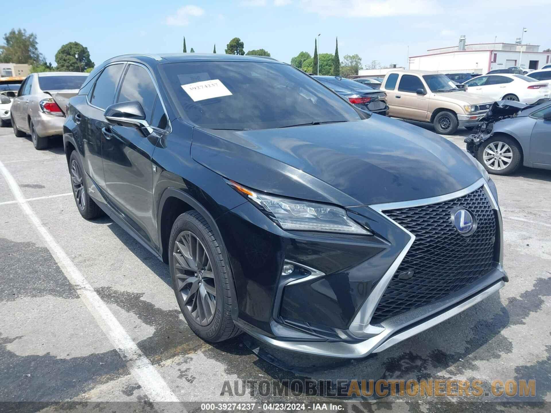 2T2BGMCA3HC010647 LEXUS RX 450H 2017