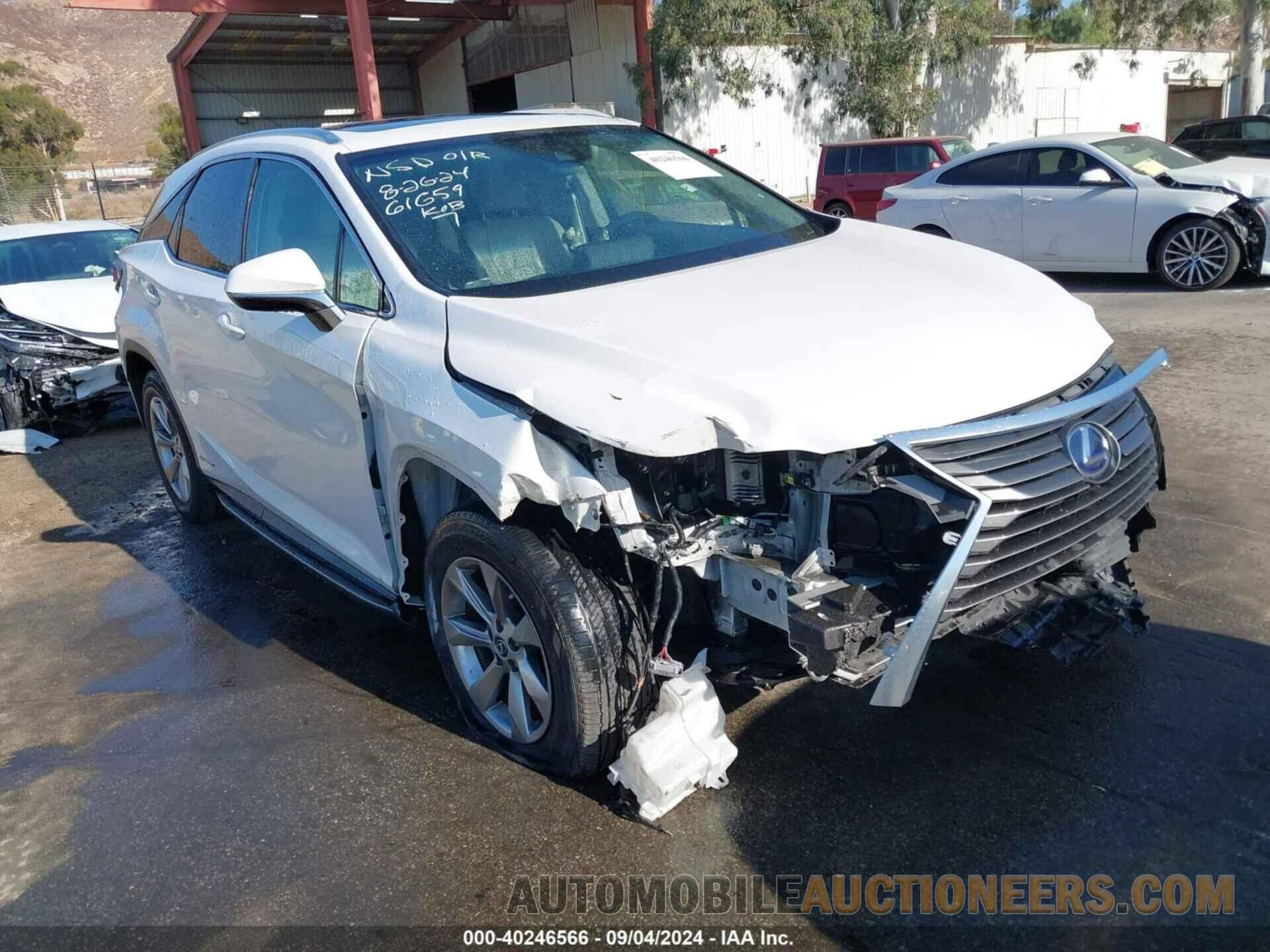 2T2BGMCA3JC021847 LEXUS RX 450H 2018