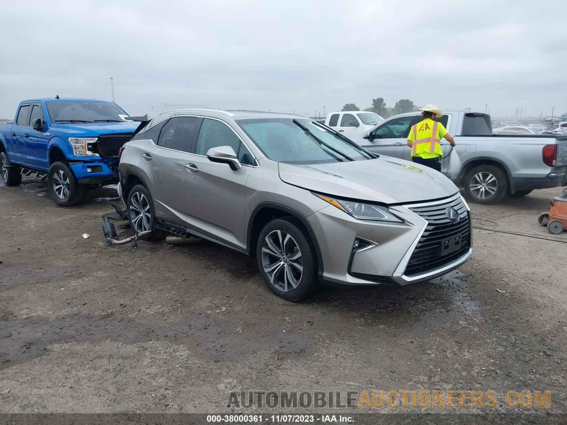 2T2BGMCA3KC037029 LEXUS RX 450H 2019