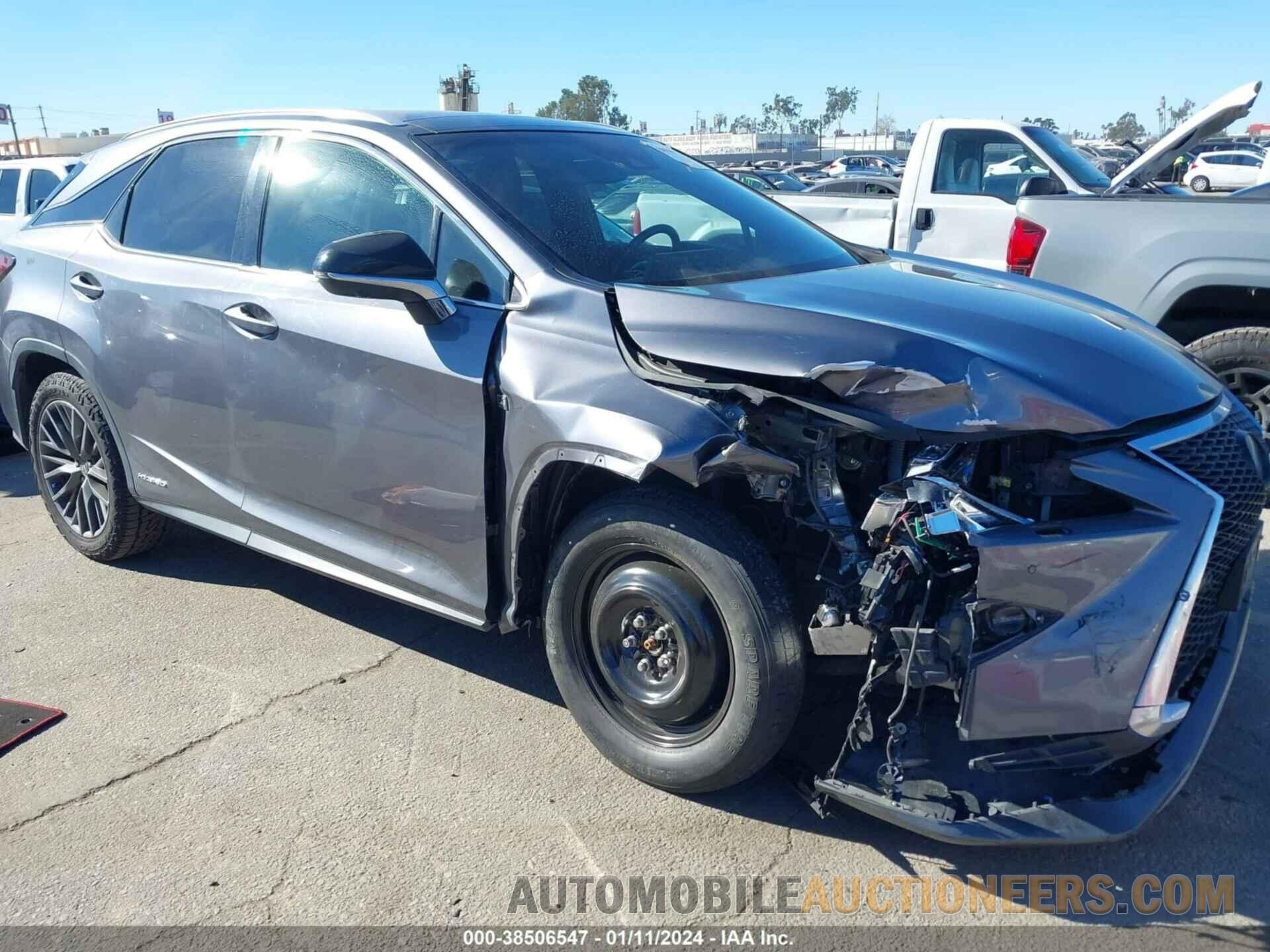 2T2BGMCA3KC039654 LEXUS RX 450H 2019