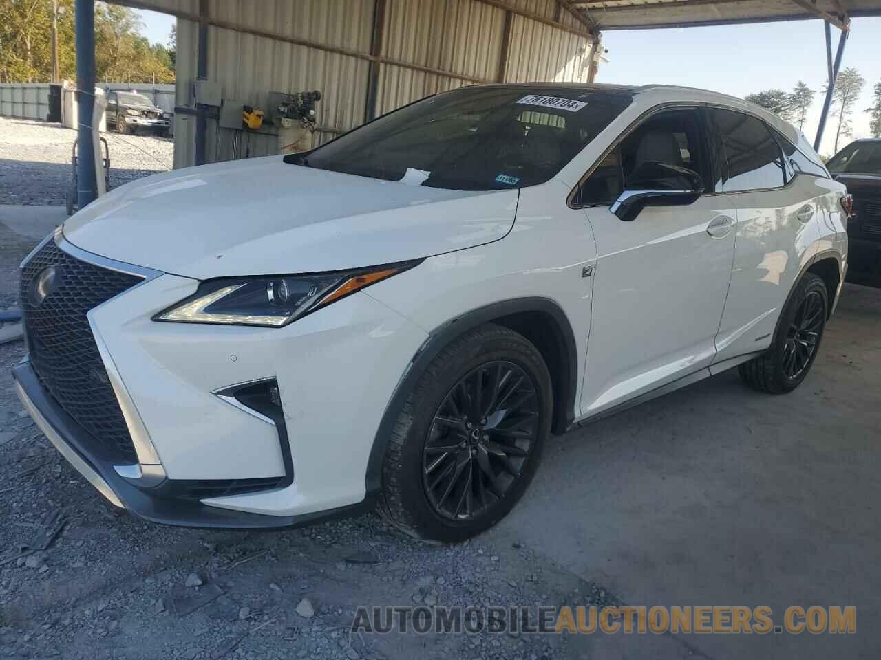 2T2BGMCA4GC001728 LEXUS RX450 2016