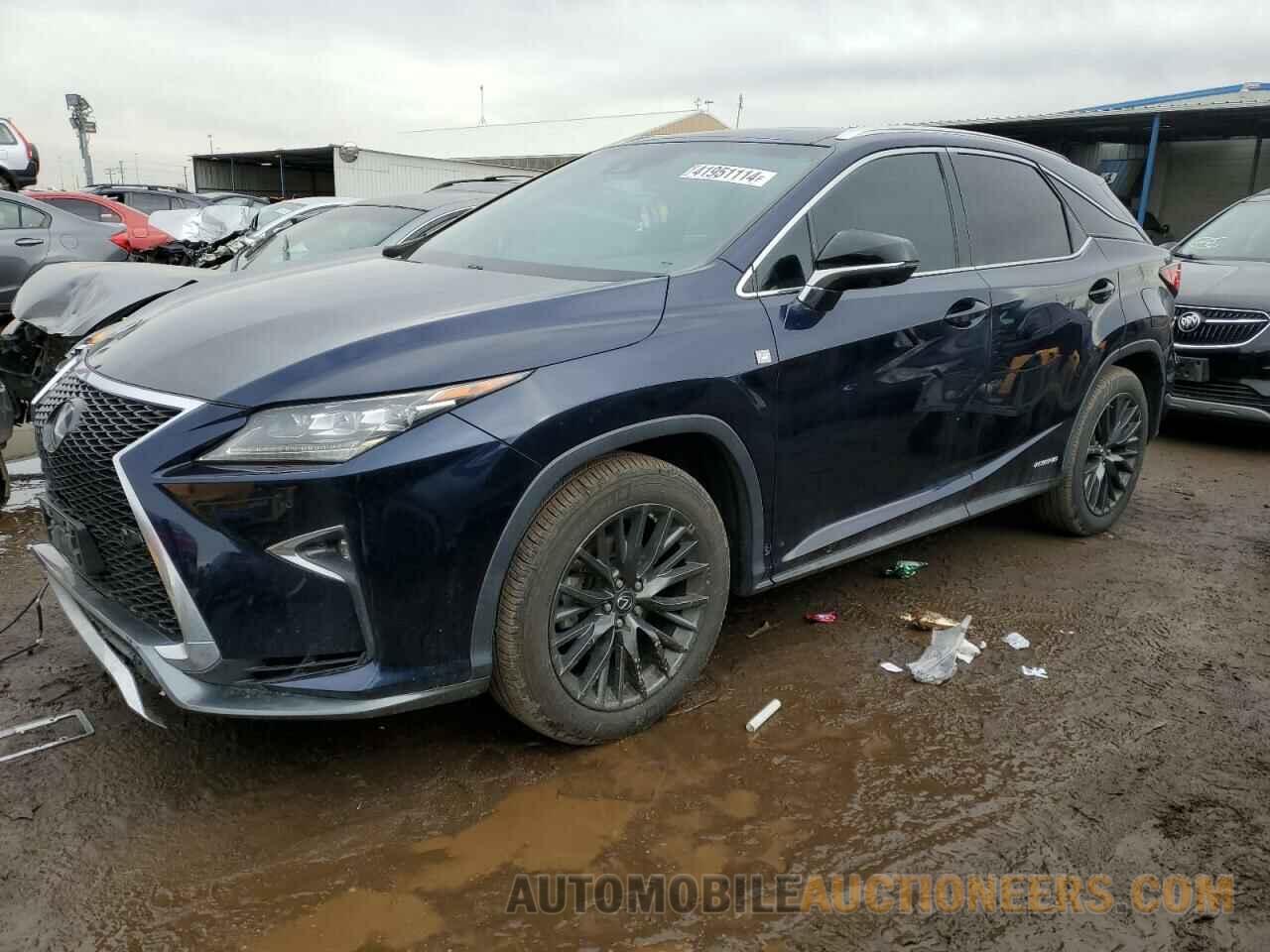 2T2BGMCA4GC004127 LEXUS RX450 2016