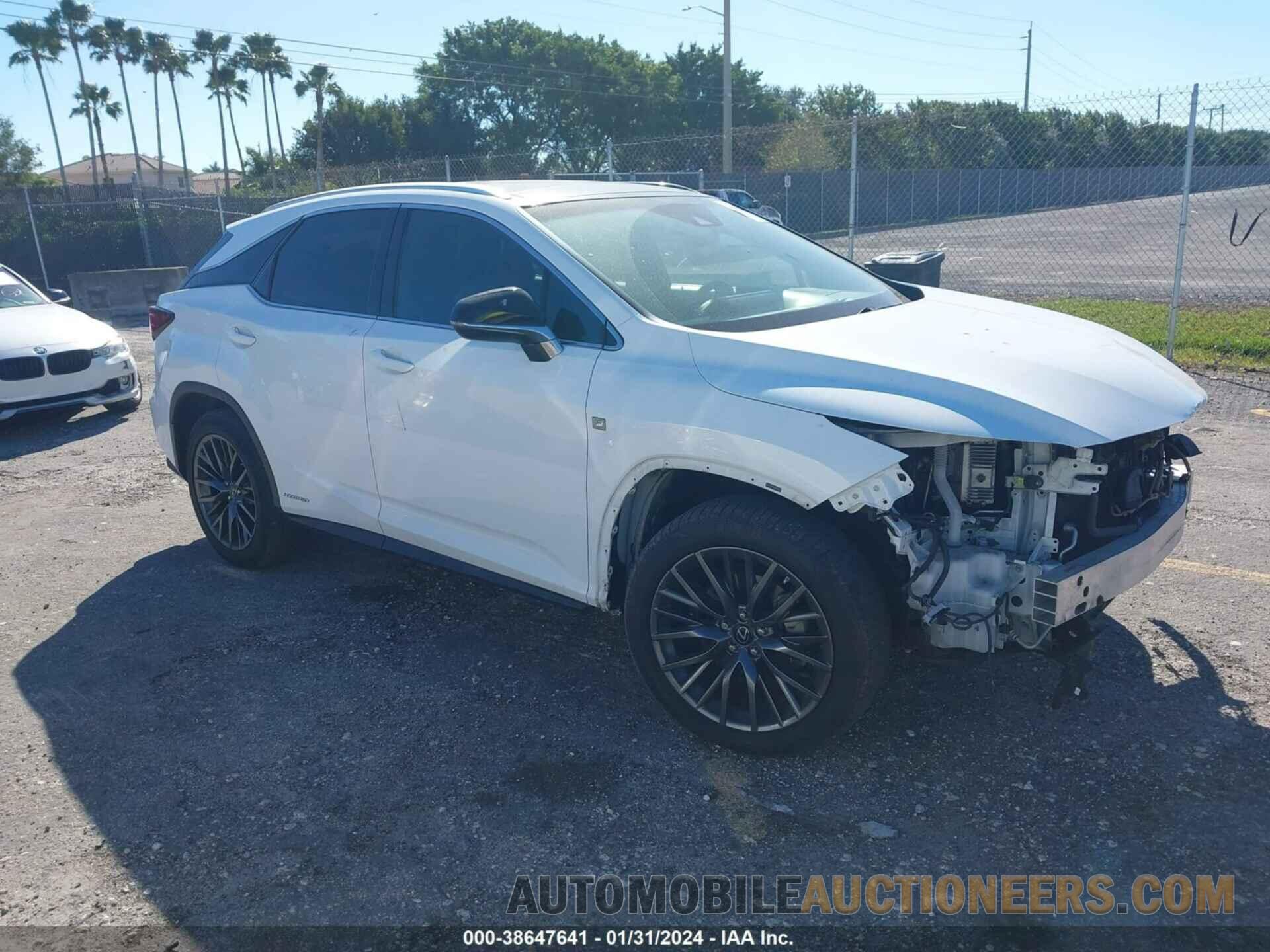 2T2BGMCA4GC005505 LEXUS RX 450H 2016