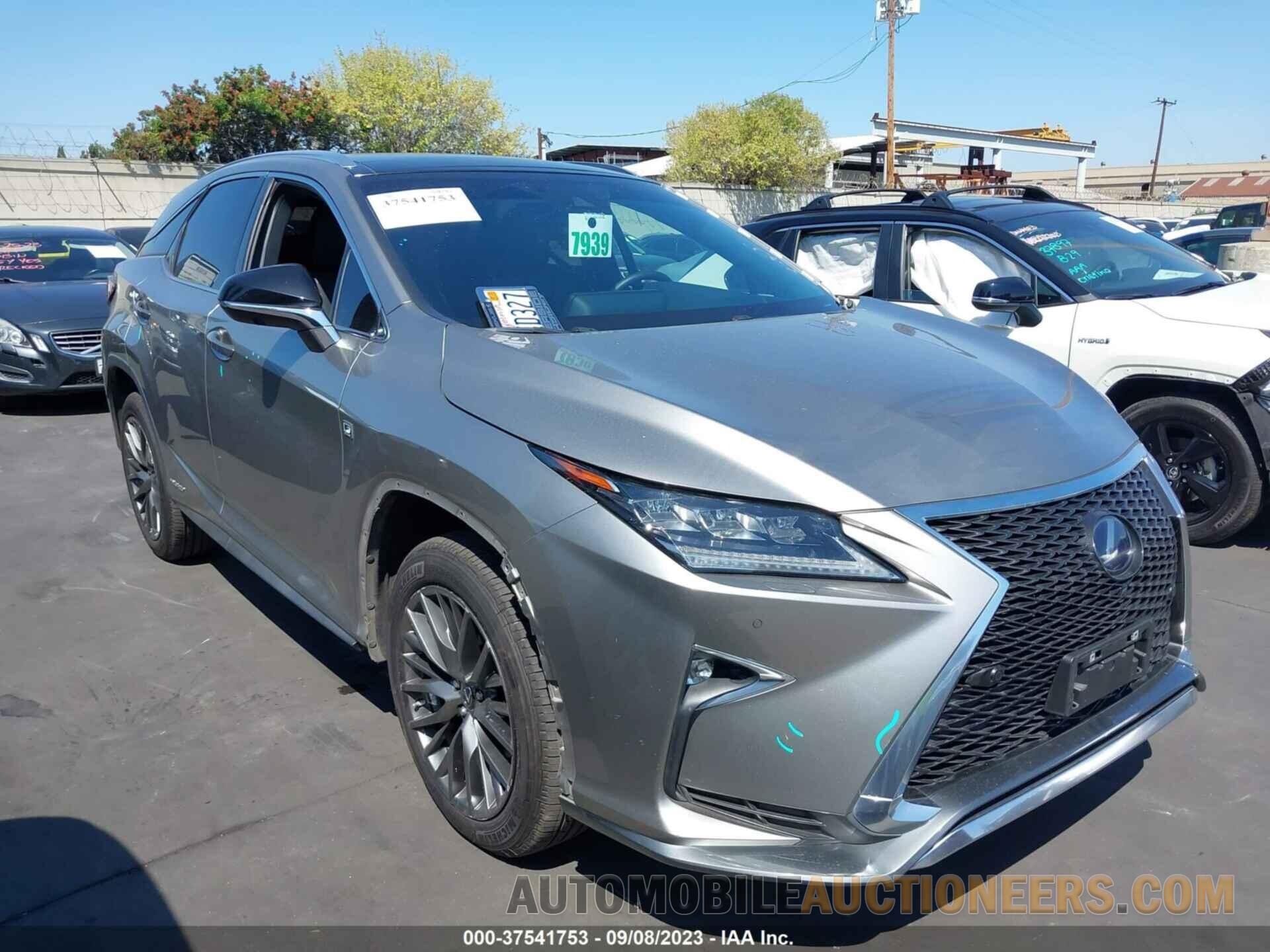 2T2BGMCA4JC020495 LEXUS RX 2018