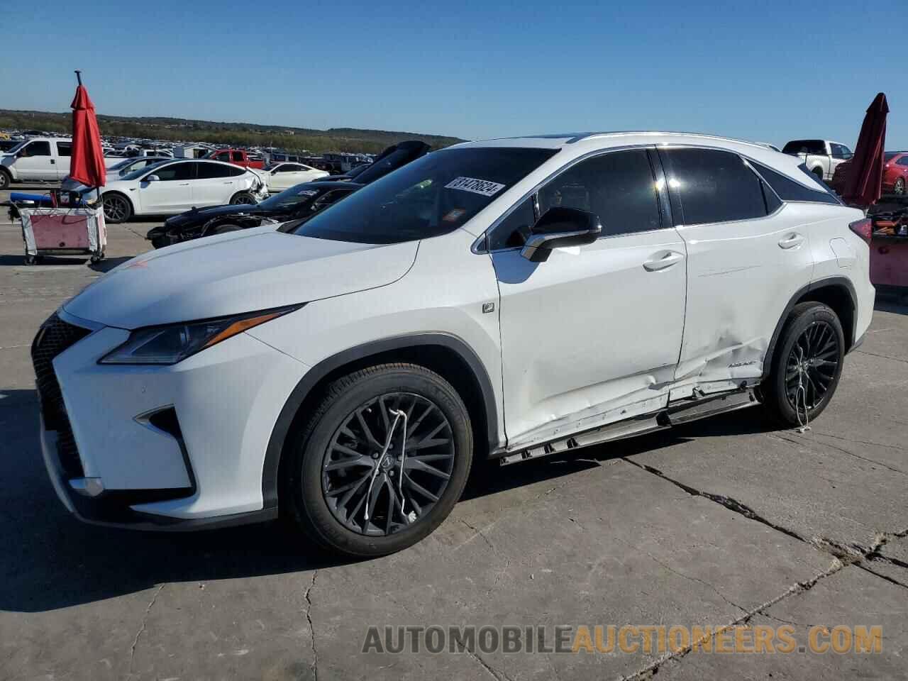 2T2BGMCA4KC036231 LEXUS RX450 2019