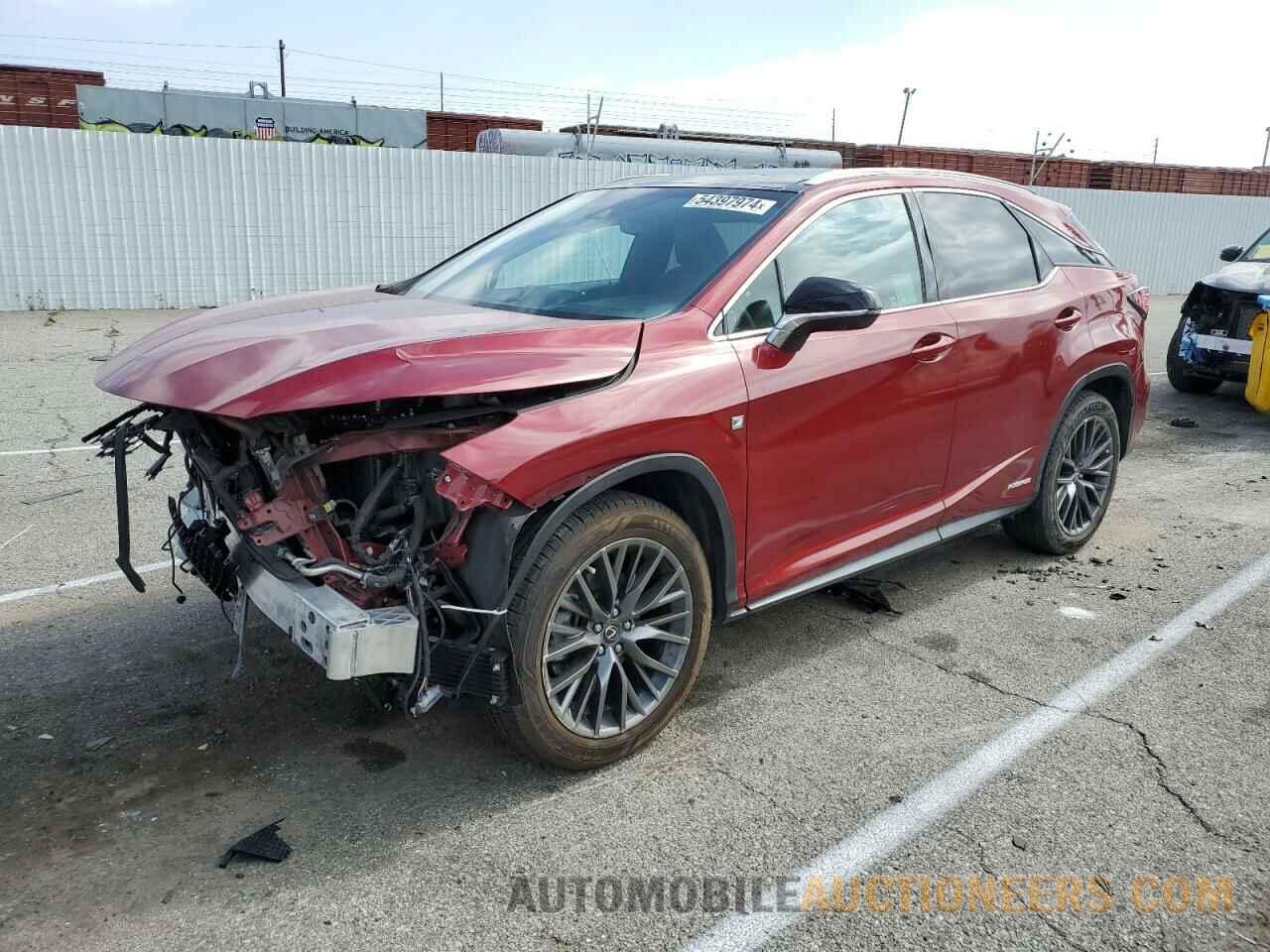 2T2BGMCA4KC037590 LEXUS RX450 2019