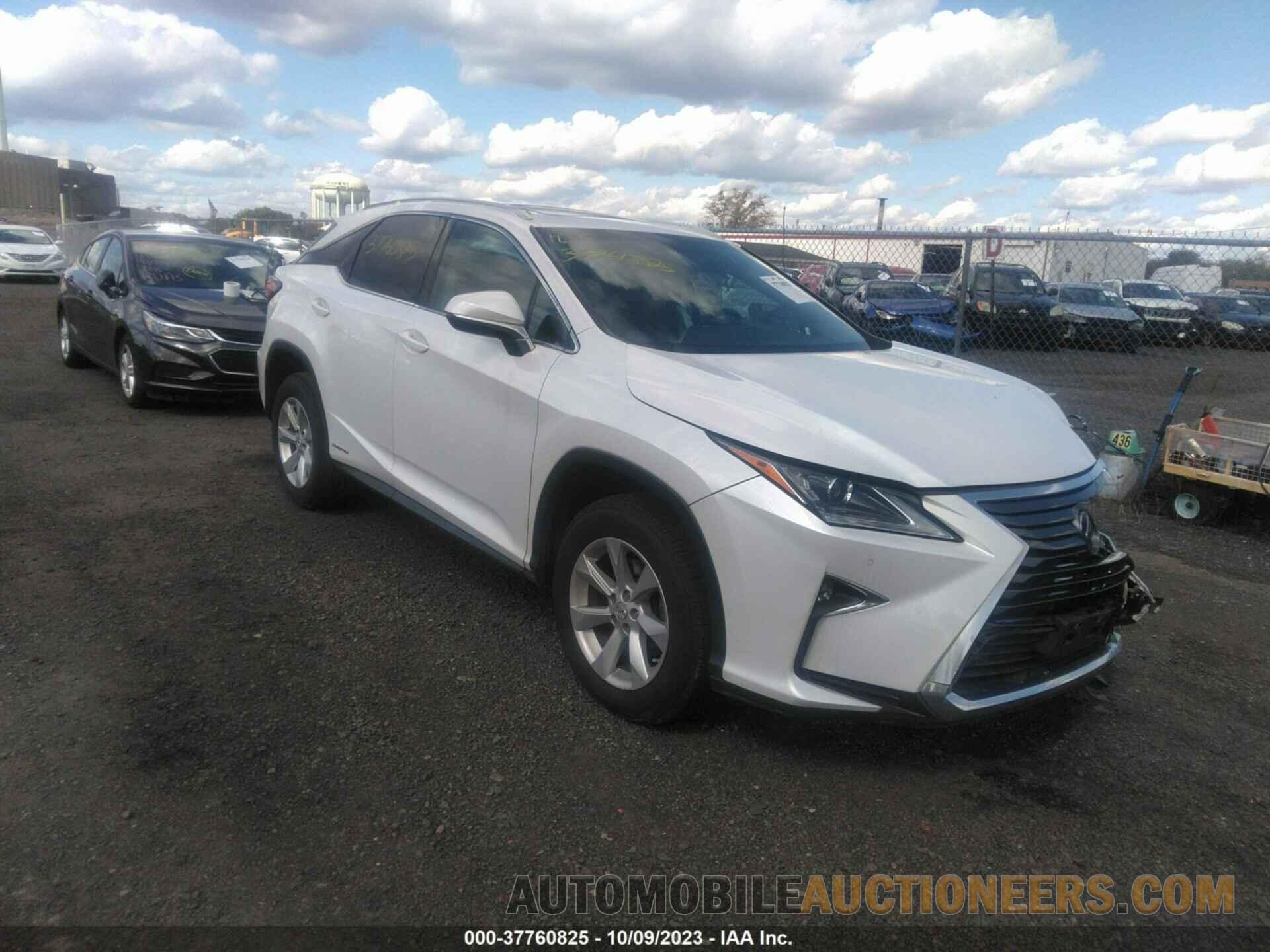 2T2BGMCA5GC007294 LEXUS RX 450H 2016