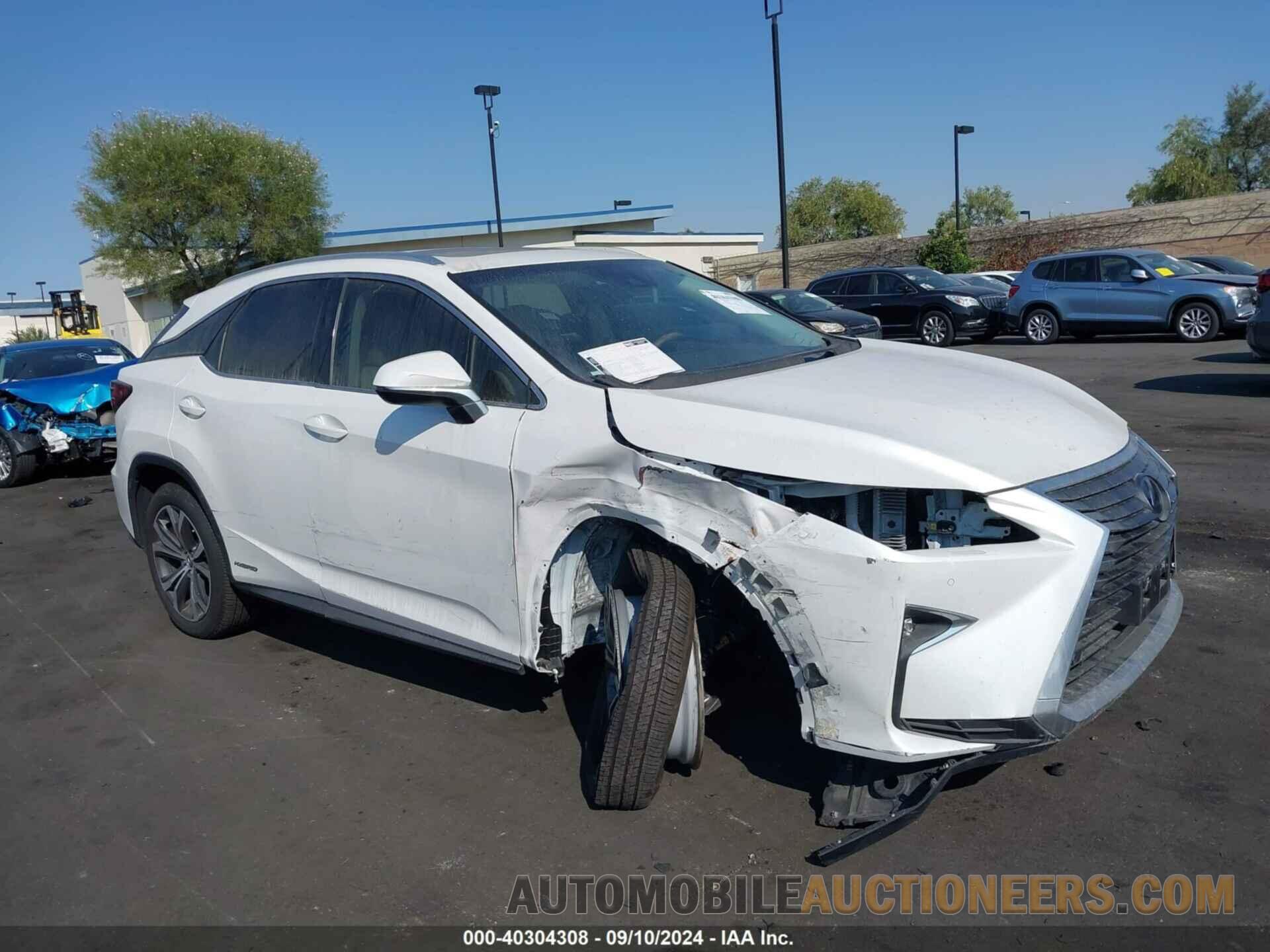 2T2BGMCA5KC038523 LEXUS RX 450H 2019