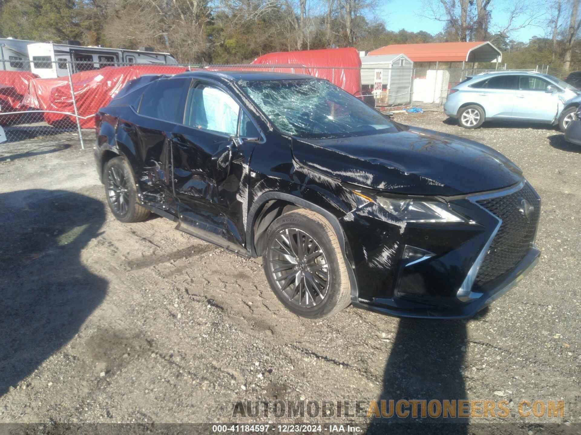 2T2BGMCA6GC002380 LEXUS RX 450H 2016