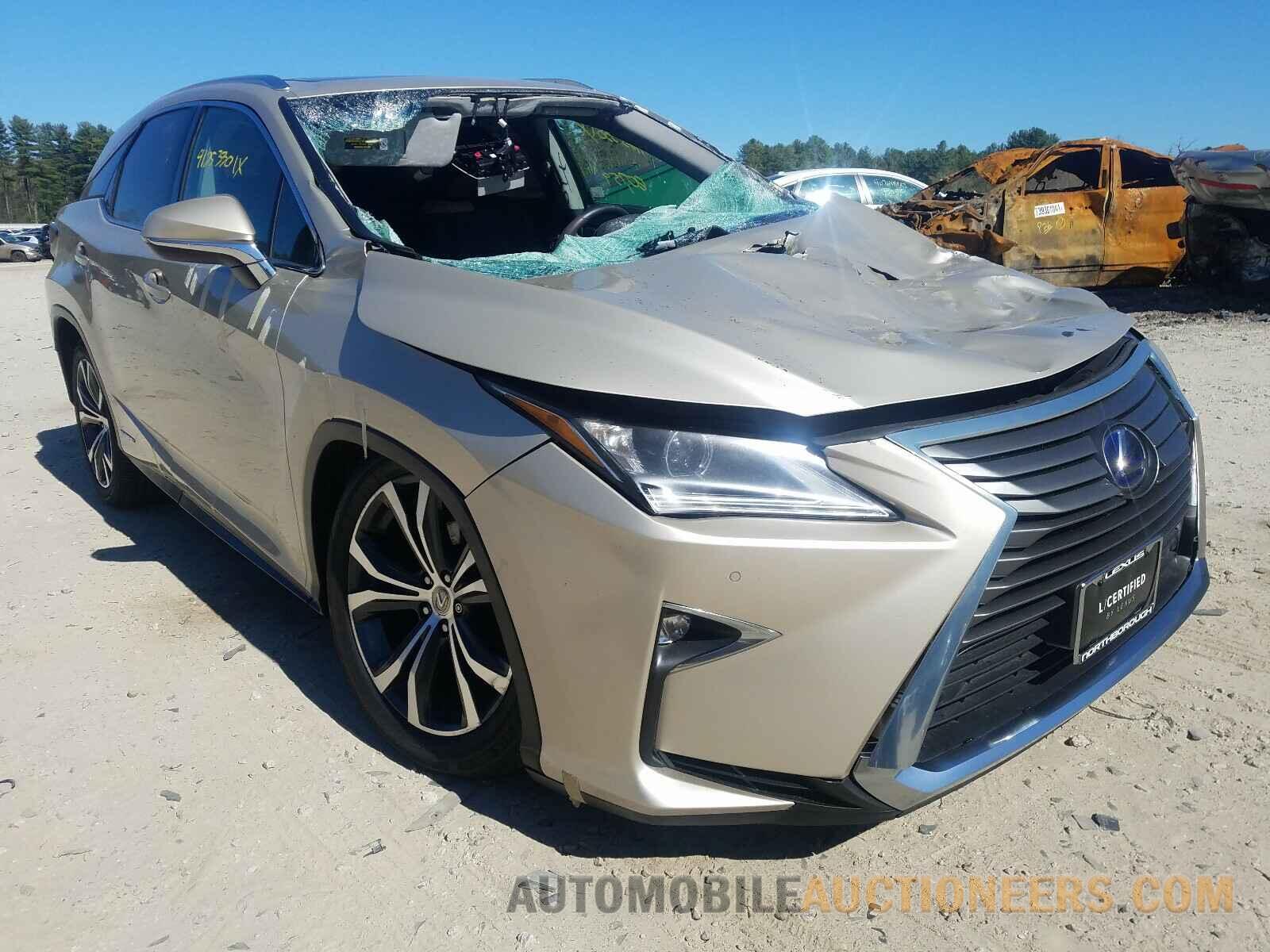 2T2BGMCA6GC008423 LEXUS RX450 2016