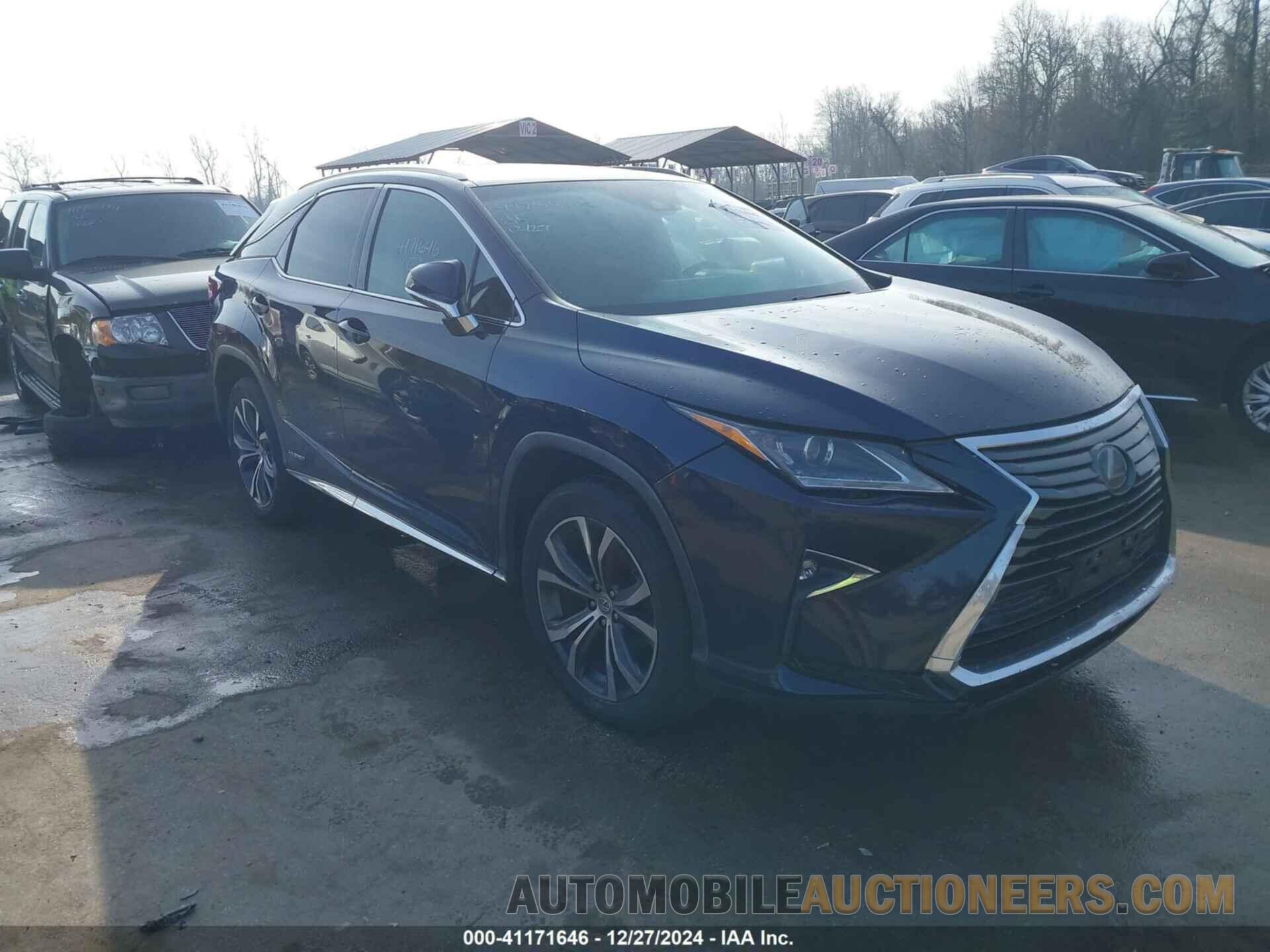 2T2BGMCA6HC016135 LEXUS RX 450H 2017