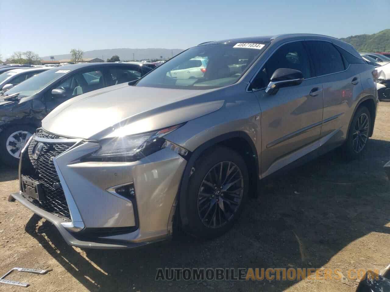 2T2BGMCA6JC023706 LEXUS RX450 2018